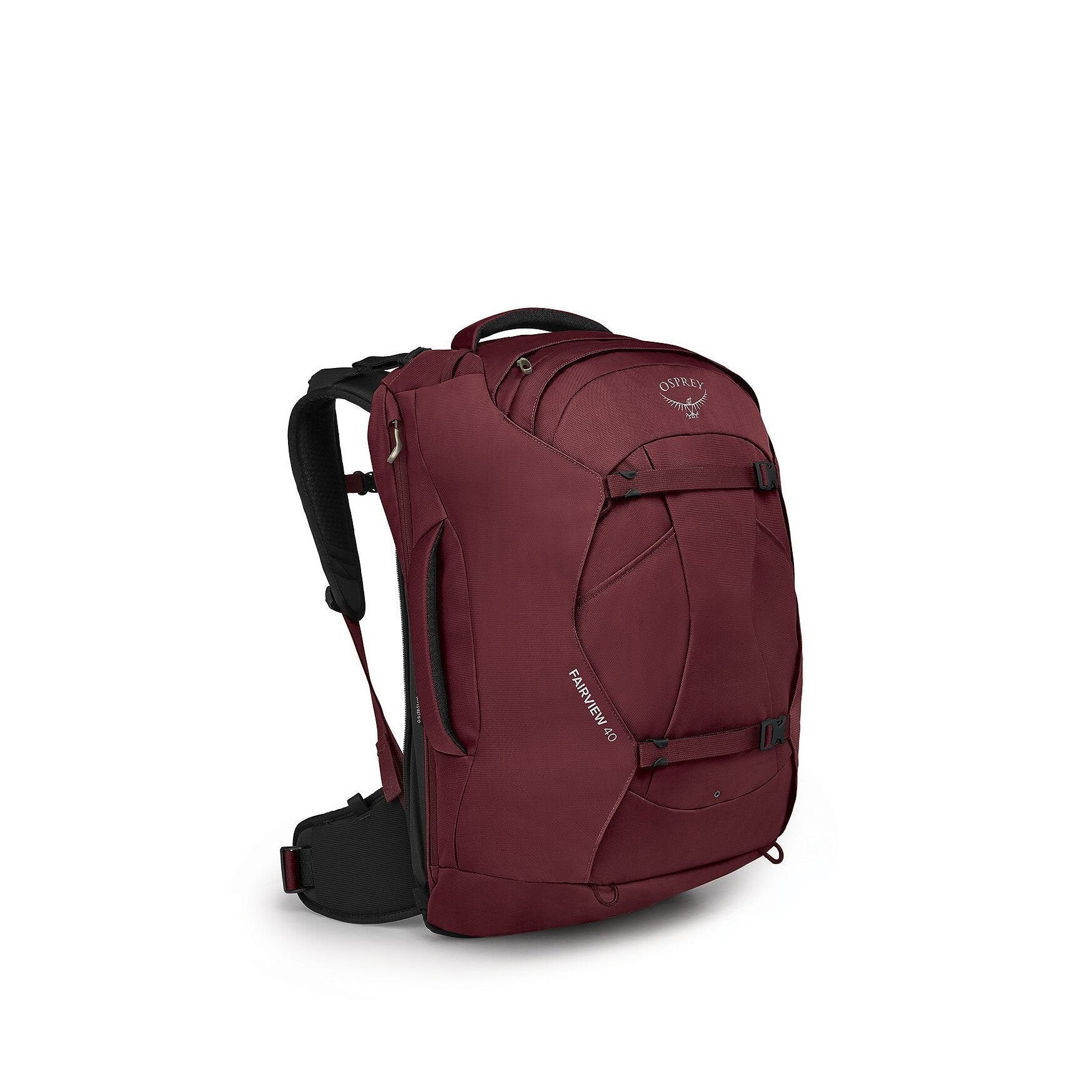 Osprey Fairview - 40L - O/S - Zircon Red Backpack - Reisartikelen-nl