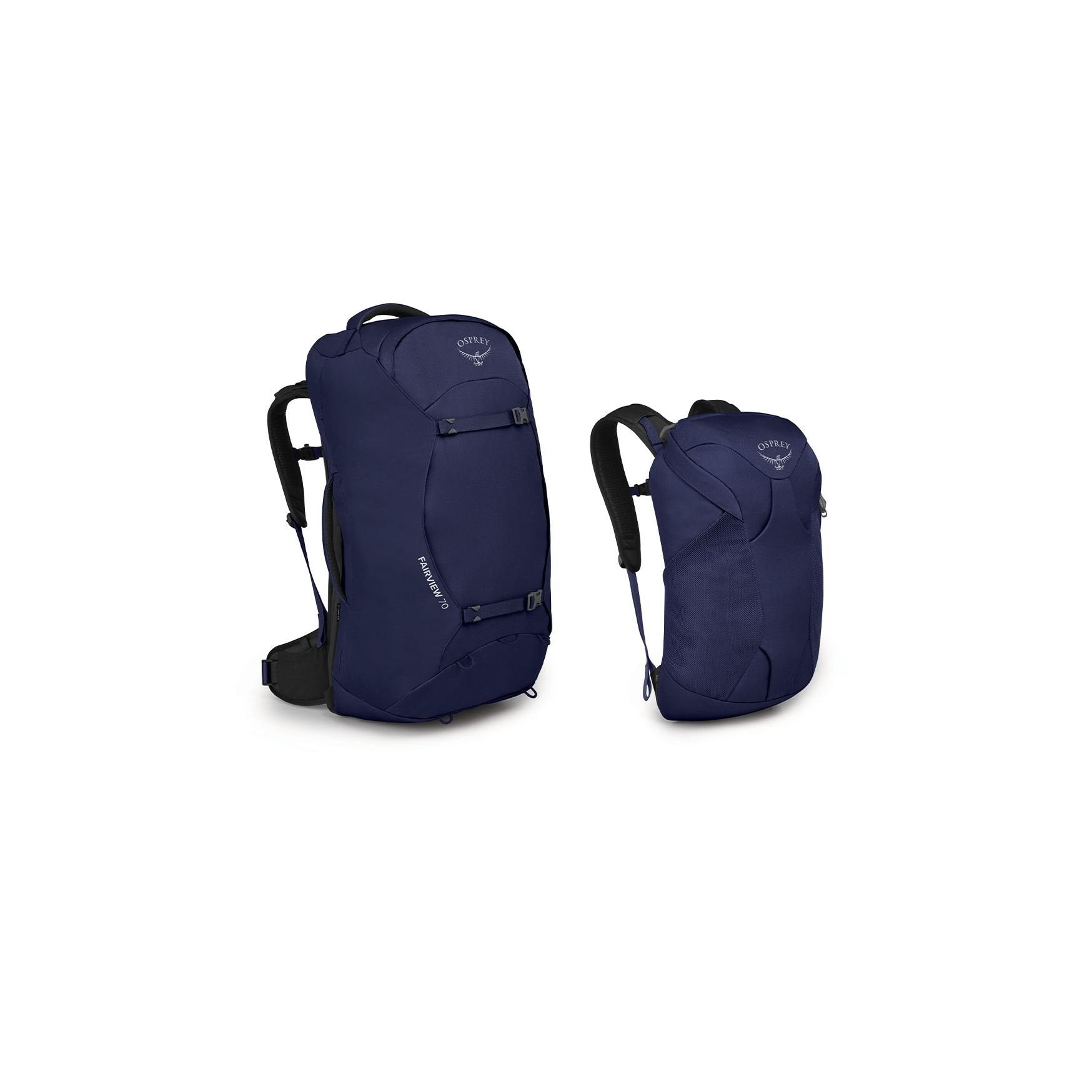 Osprey Fairview - 70L - O/S - Winter Night Blue Backpack - Reisartikelen-nl