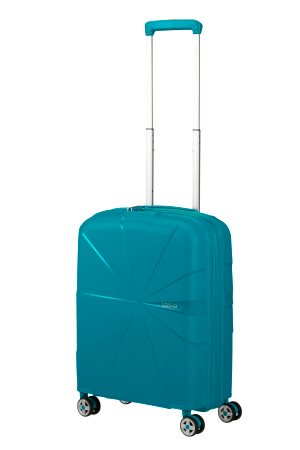 American Tourister Starvibe Spinner 55/20 Exp. Handbagage koffer Verdigris Handbagage Koffer - Reisartikelen-nl