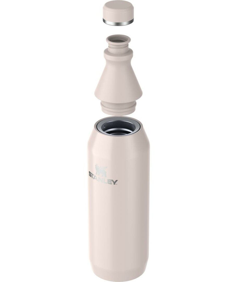 Stanley The All Day Slim Bottle - 0.6L - Rose Quartz Waterfles - Reisartikelen-nl