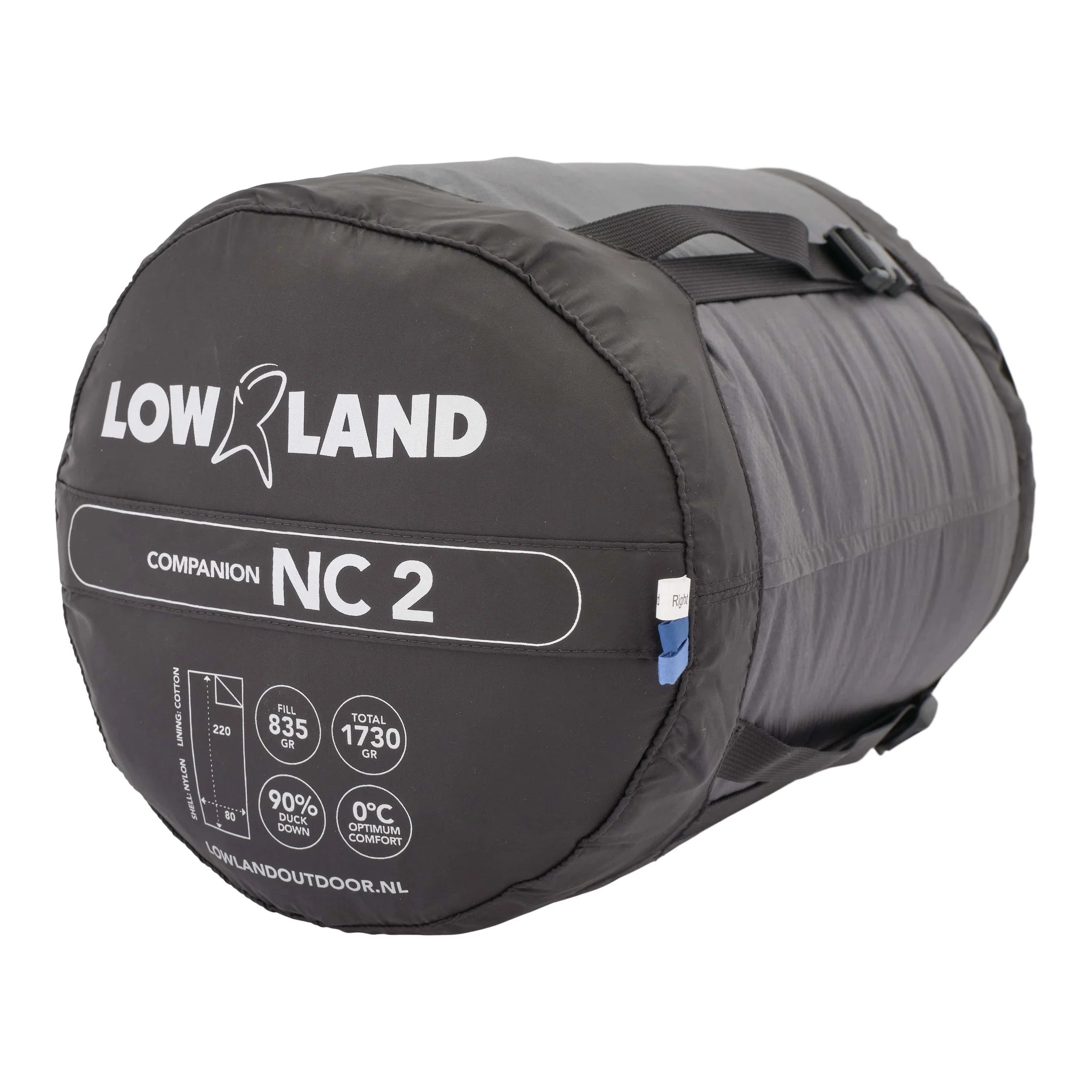 Lowland Outdoor Companion NC2 - Slaapzak - Deken - Dons Slaapzak - Reisartikelen-nl