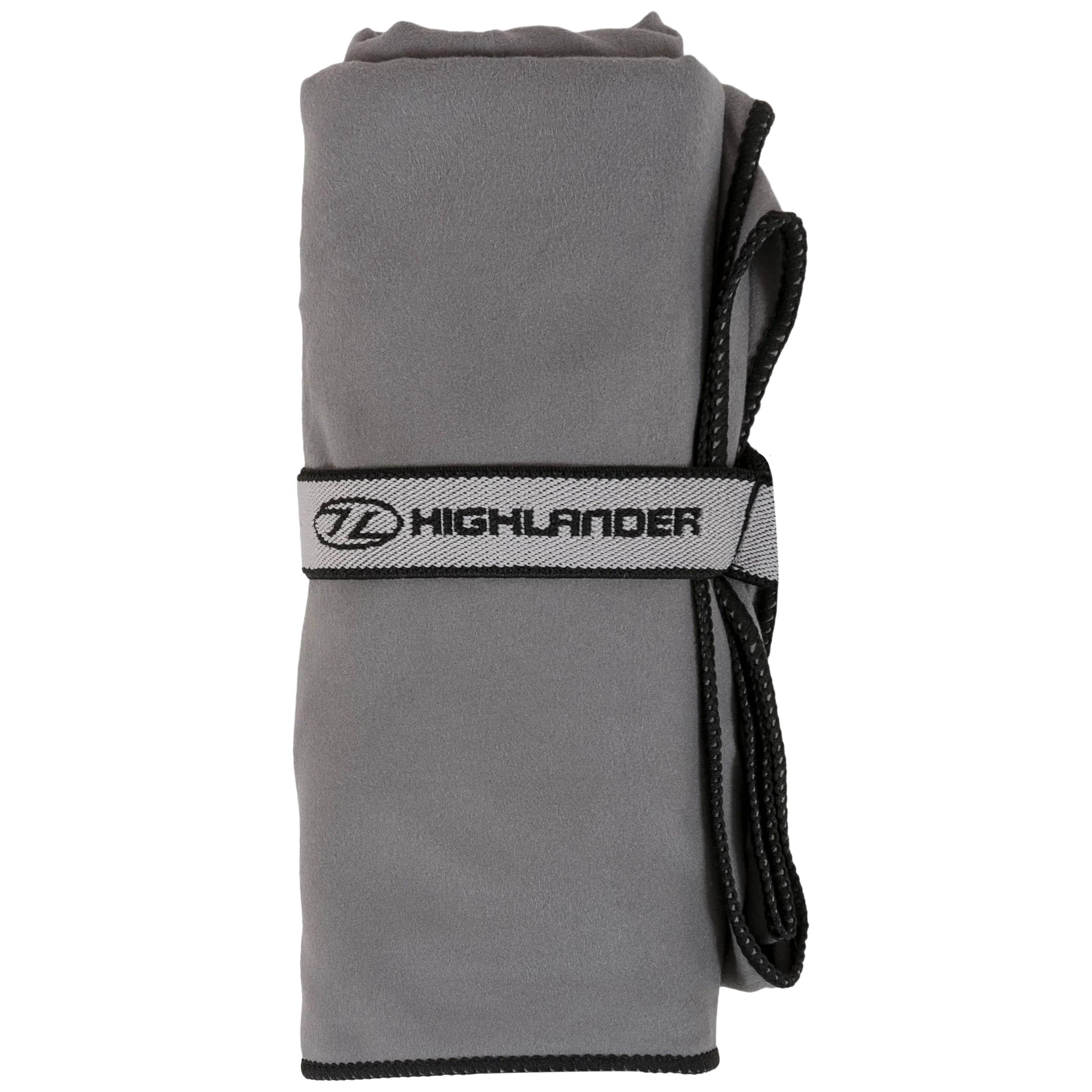 Highlander Towel -L -  Charcoal - Vezelzacht & Super absorberend Sneldrogende handdoeken - Reisartikelen-nl