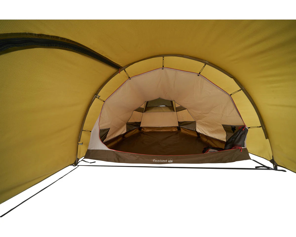 Nordisk Oppland 3 (3.0) PU Tent - Dark Olive Tent - Reisartikelen-nl