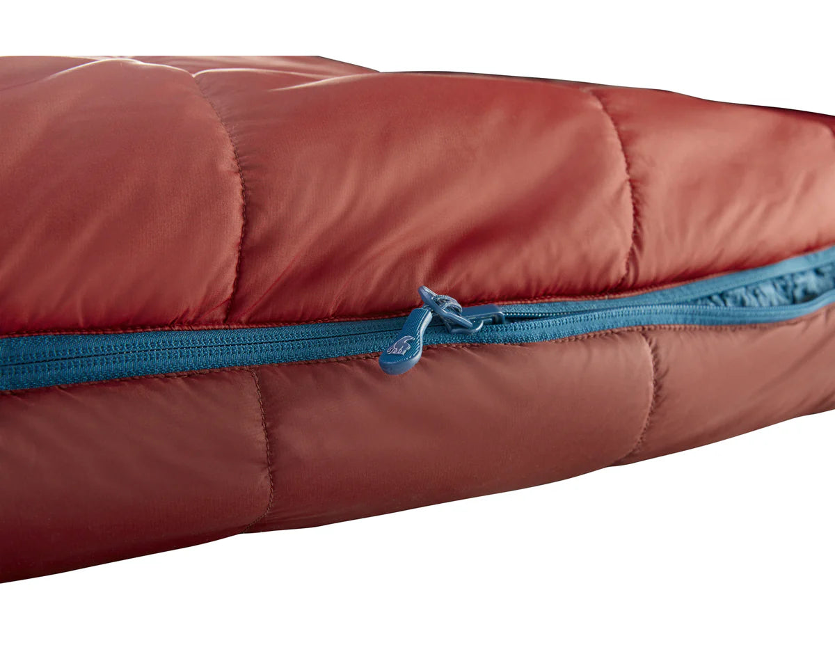 Nordisk Puk +4° Egg Sleeping Bag - L - Sundried Tomato Slaapzak - Reisartikelen-nl