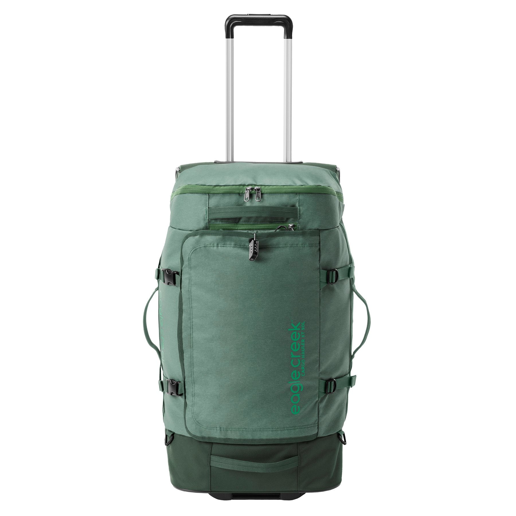 Eagle Creek Cargo Hauler XT Wheeled Duffel 90L Duck Green Ruimbagage Koffer - Reisartikelen-nl