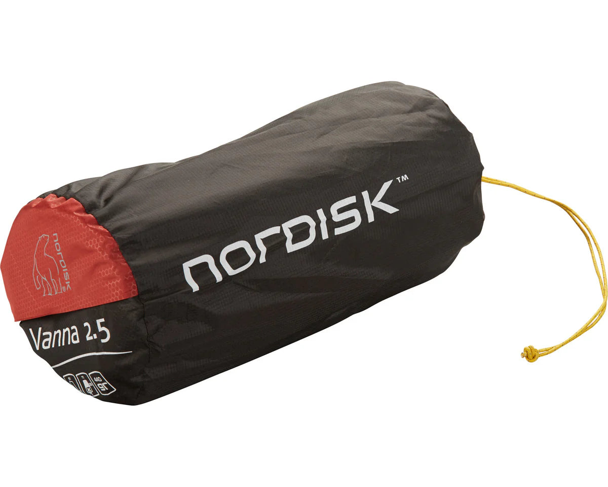 Nordisk Vanna Self-Infl. Mat -  2.5 - Burnt Red Slaapmat - Reisartikelen-nl