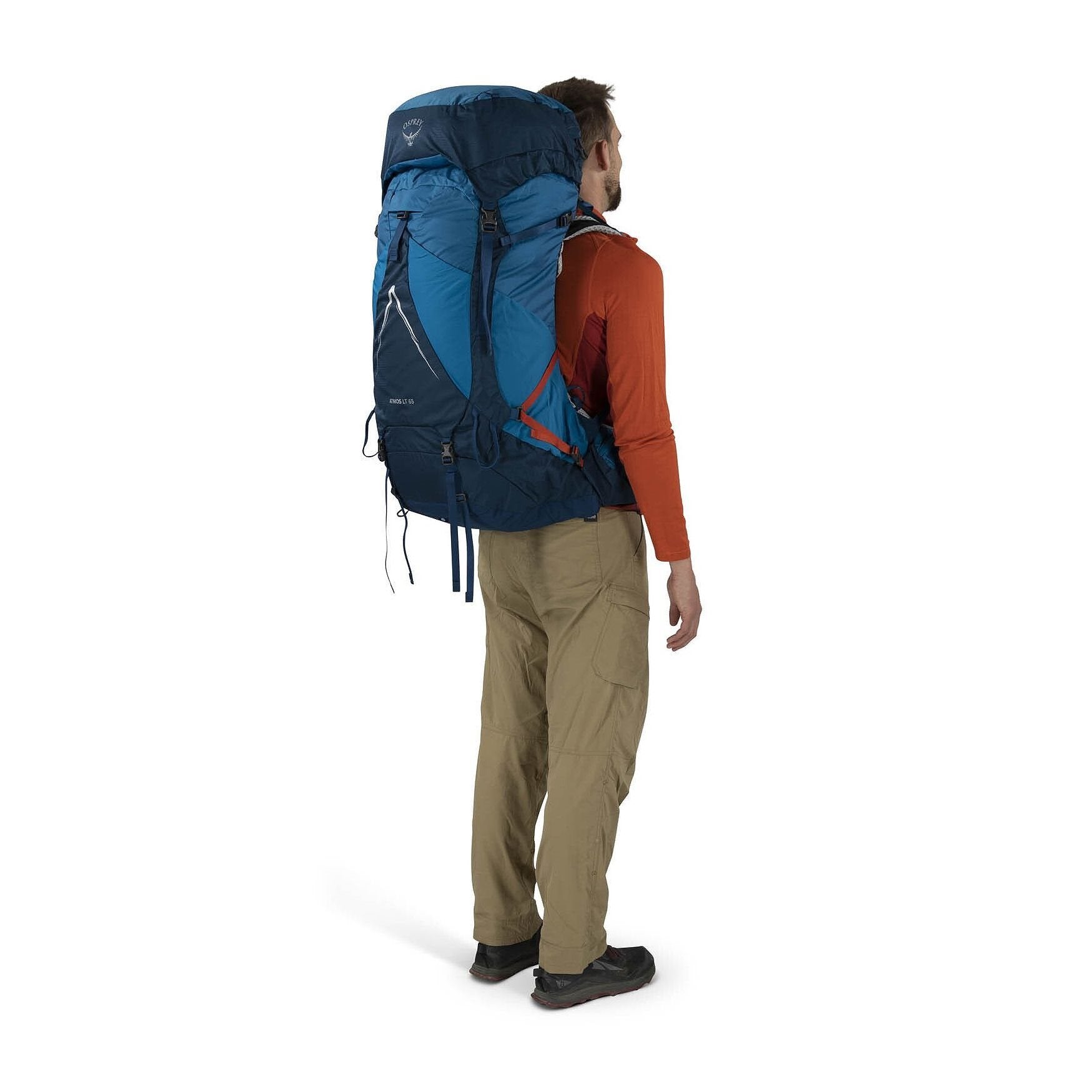 Osprey Atmos AG LT - 65L - Night Shift/Scoria Blue - S/M Backpack - Reisartikelen-nl