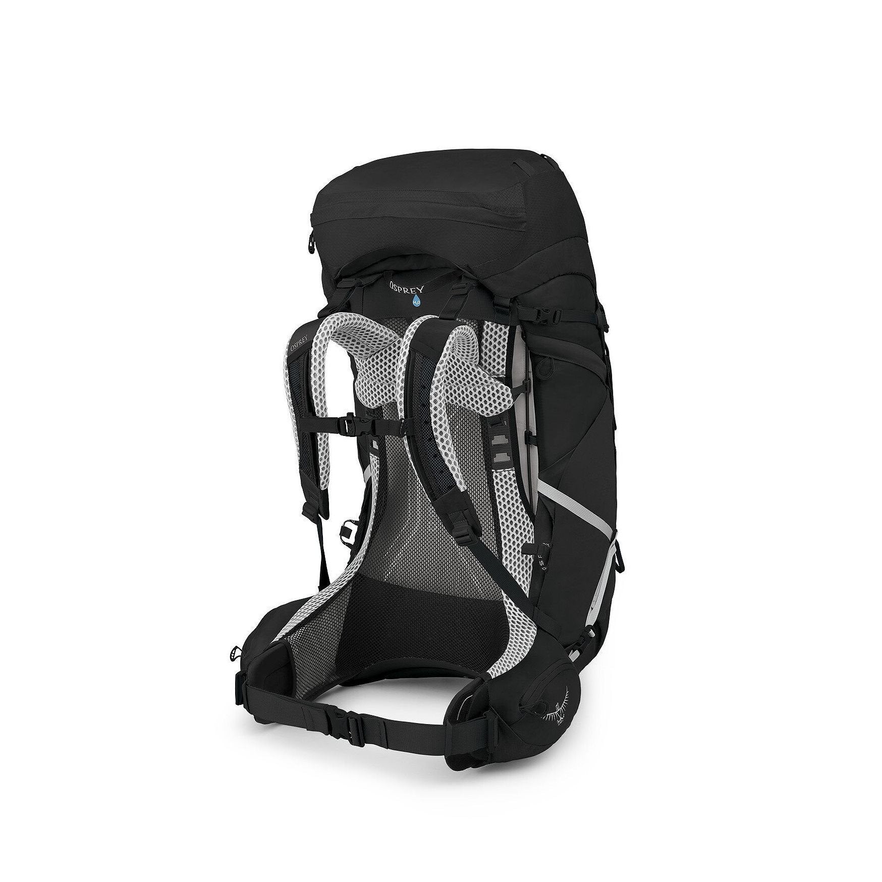 Osprey Atmos AG LT - 65L - Black - S/M Backpack - Reisartikelen-nl