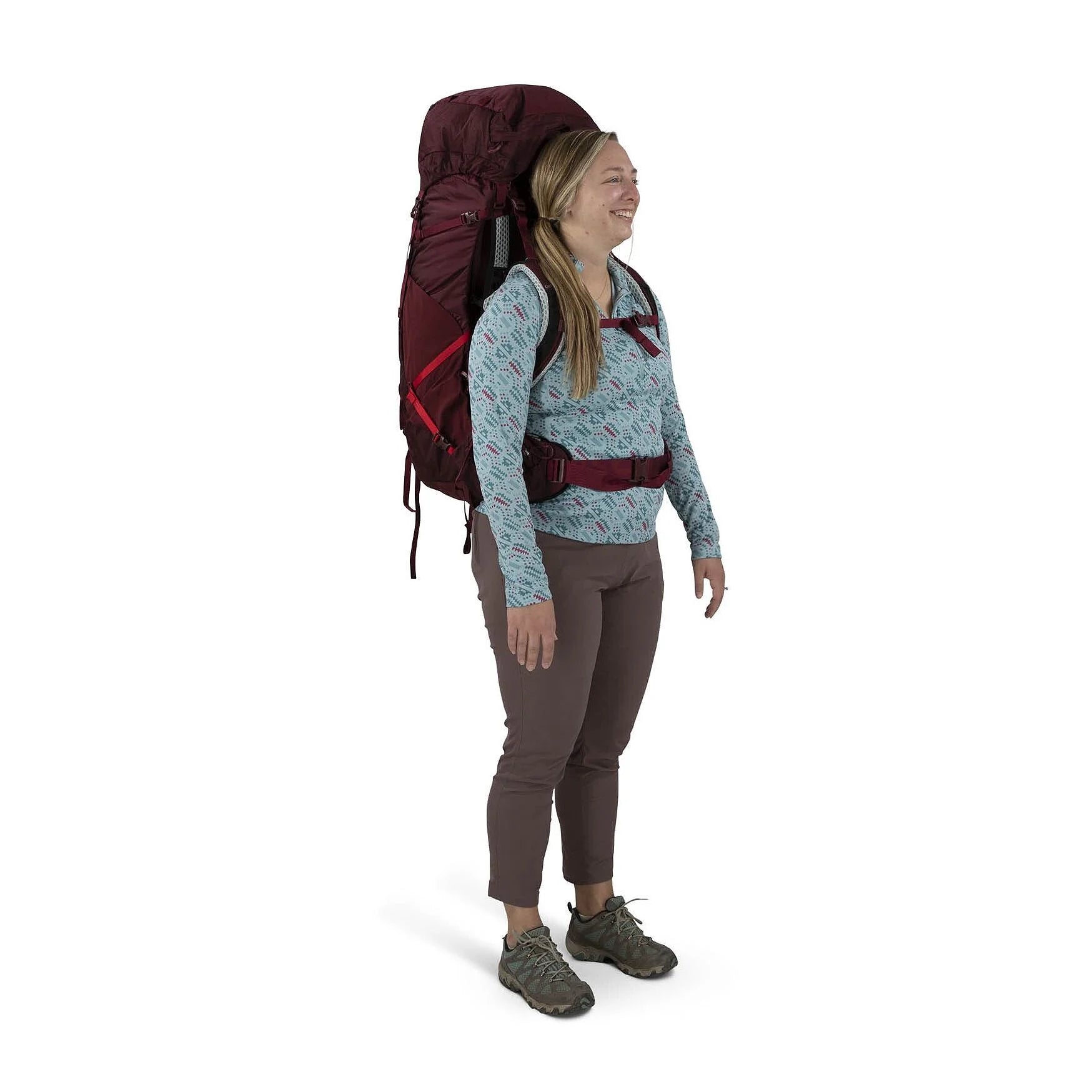 Osprey Aura AG LT - 65L - Antidote Purple - WXS/S Backpack - Reisartikelen-nl