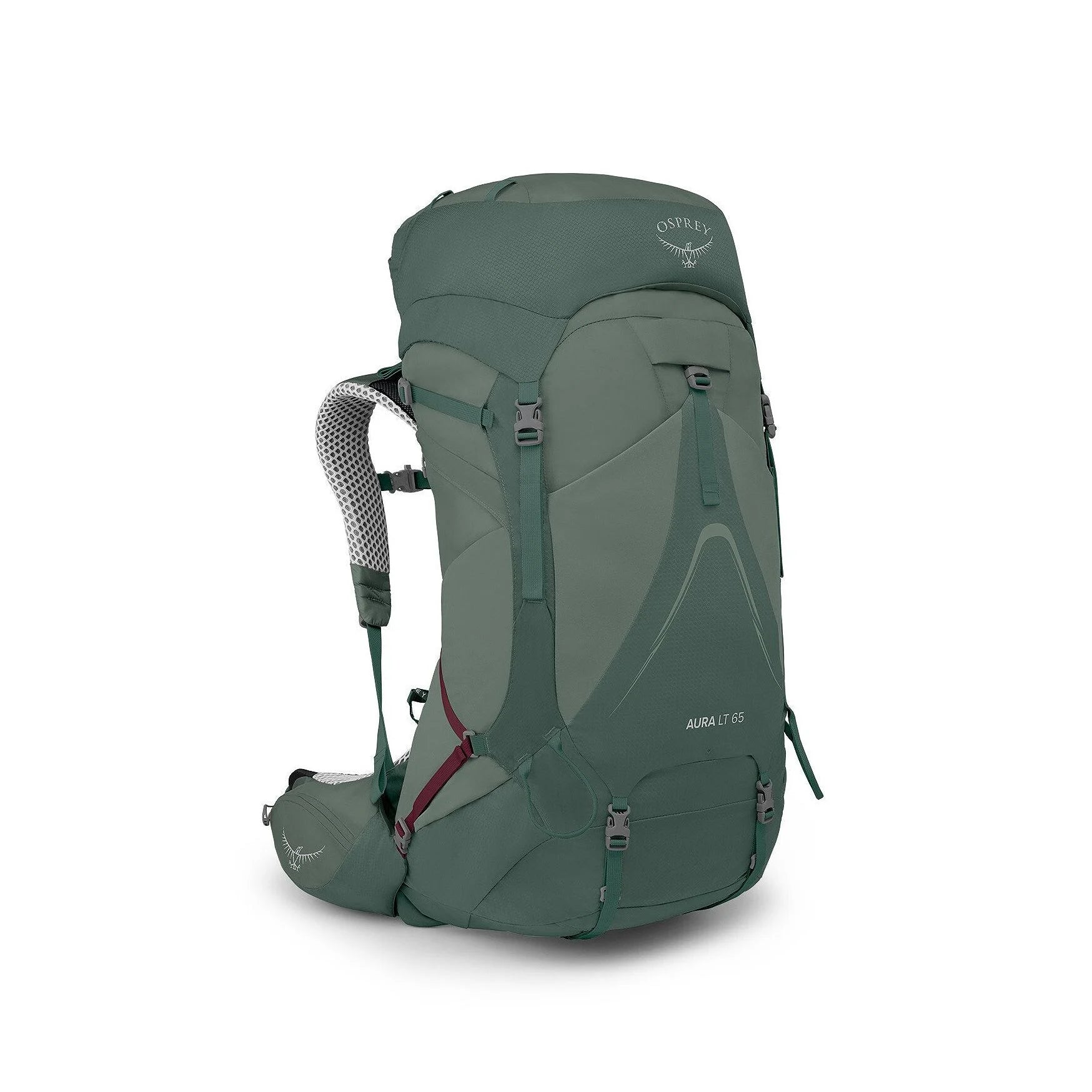 Osprey Aura AG LT - 65L - Koseret/Darjeeling Spring Green - WXS/S Backpack - Reisartikelen-nl