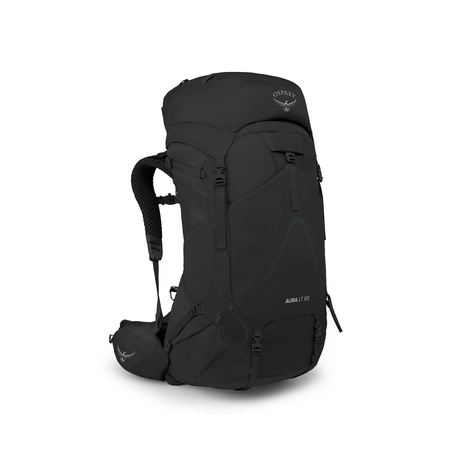 Osprey Aura AG LT - 65L - Black - WM/L Backpack - Reisartikelen-nl