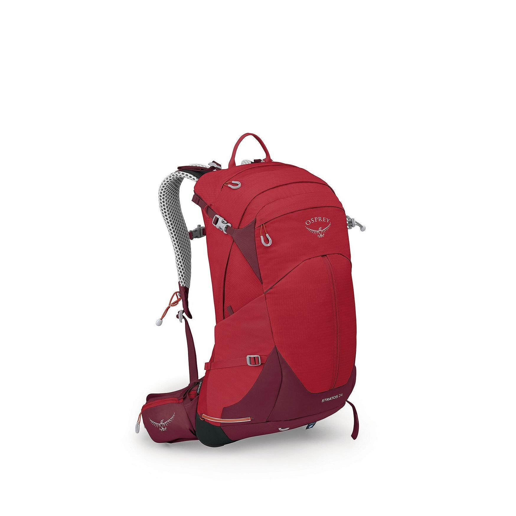 Osprey Stratos 24 Poinsettia Red O/S Rugzak - Reisartikelen-nl