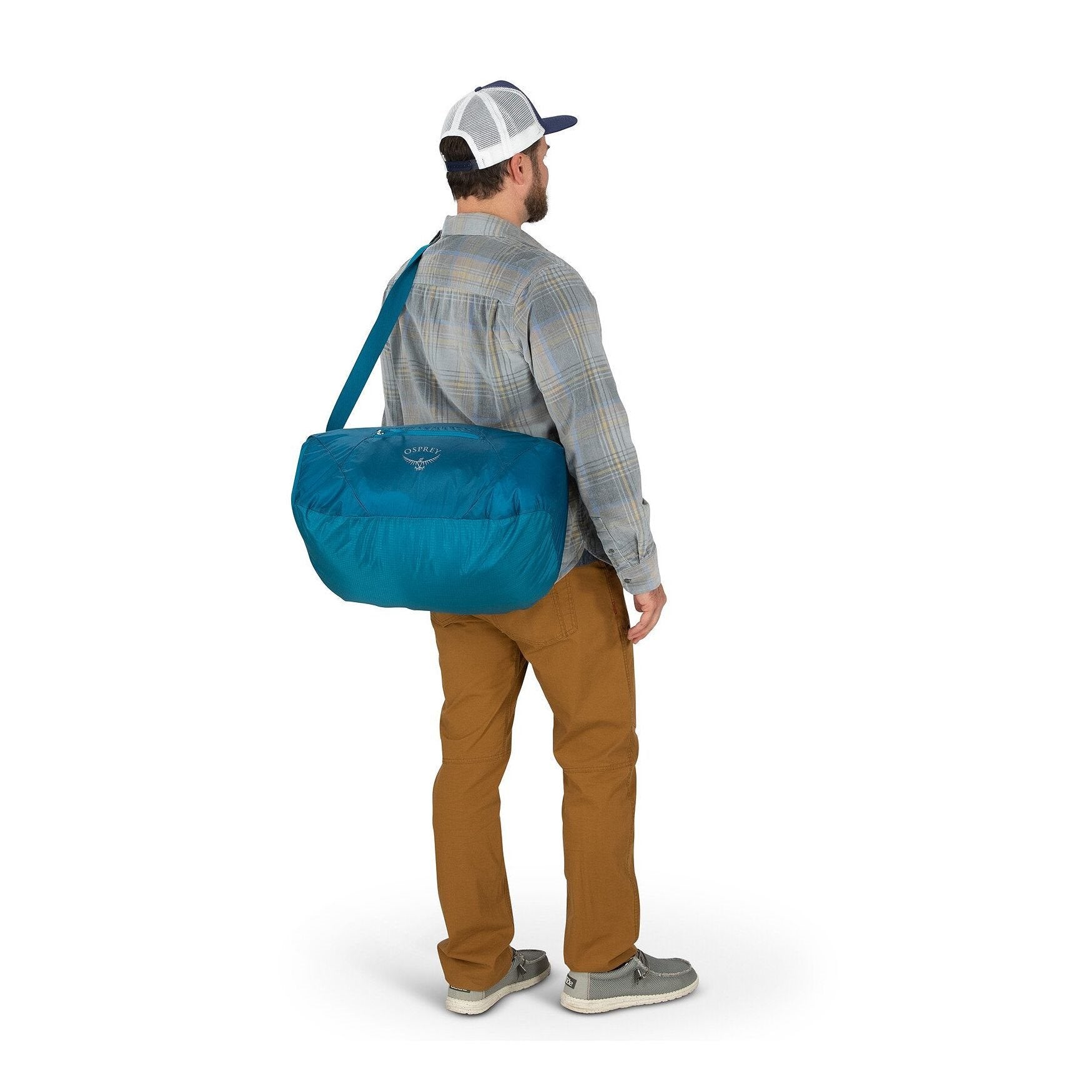 Osprey UL Stuff Duffel - 30L - Waterfront Blue Duffeltas - Reisartikelen-nl