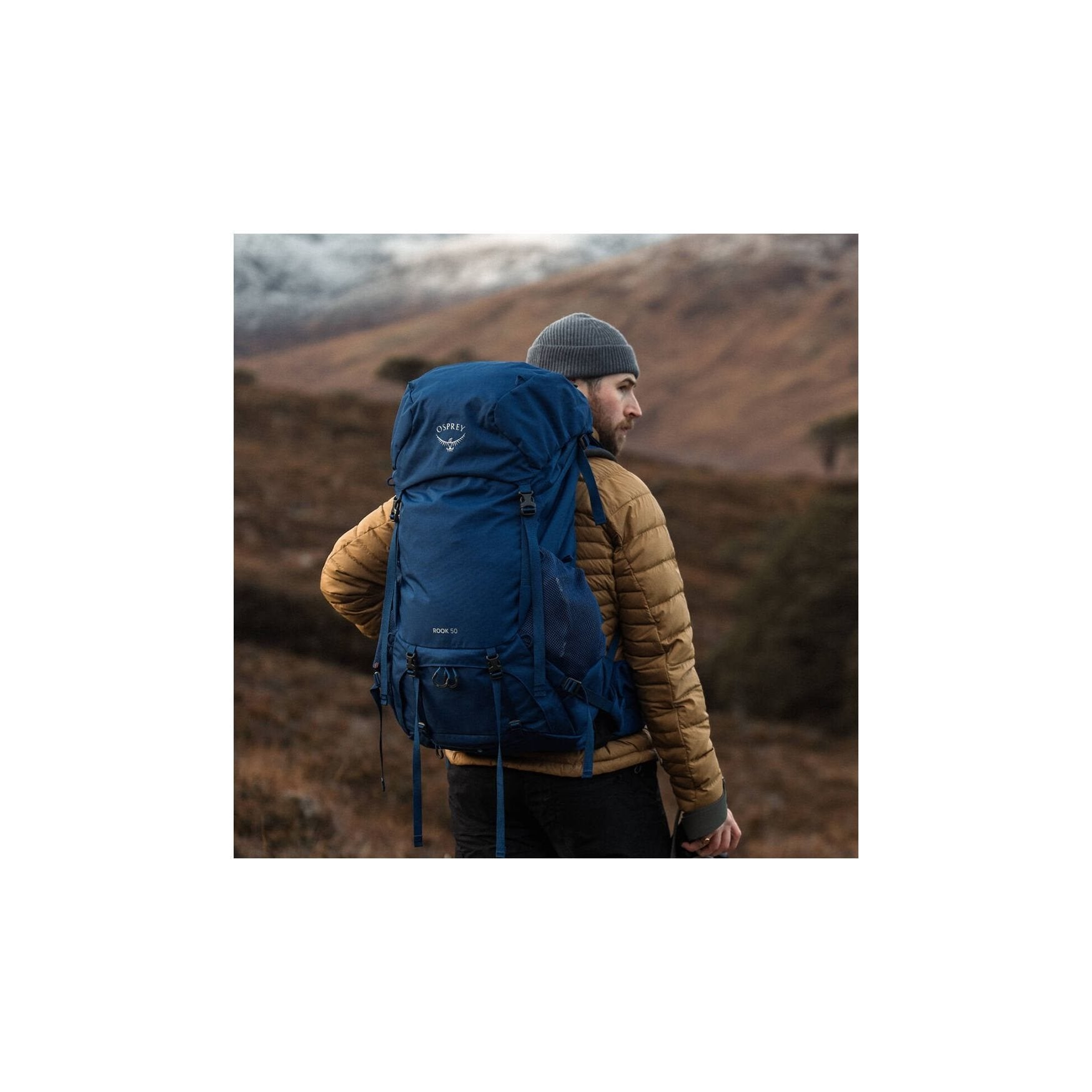 Osprey Rook 50 - Astology Blue/Blue Flame Backpack - Reisartikelen-nl