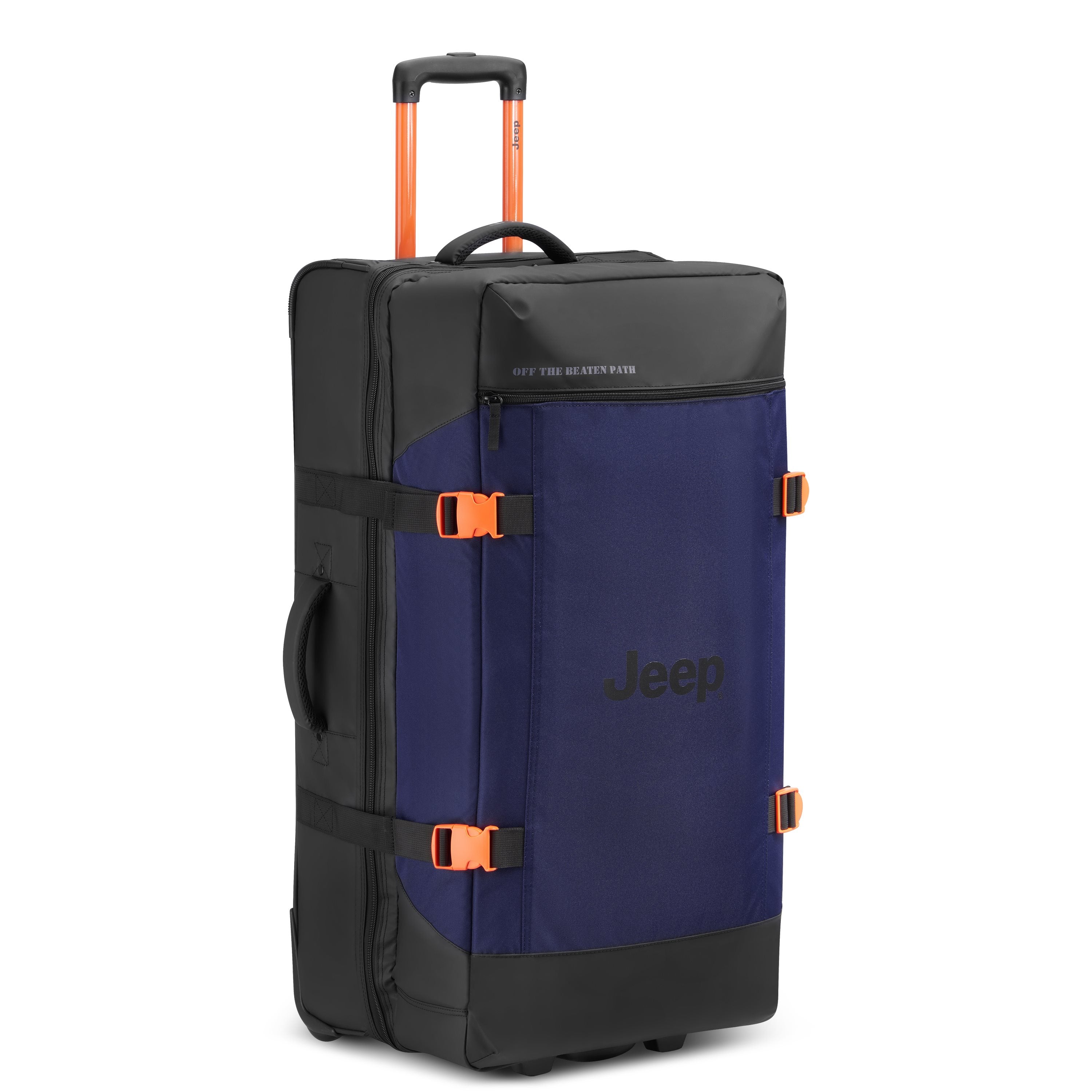 Jeep Softcase Koffer - JS007C - 2 Wielen - 115L - Petcoat Navy Ruimbagage Koffer - Reisartikelen-nl