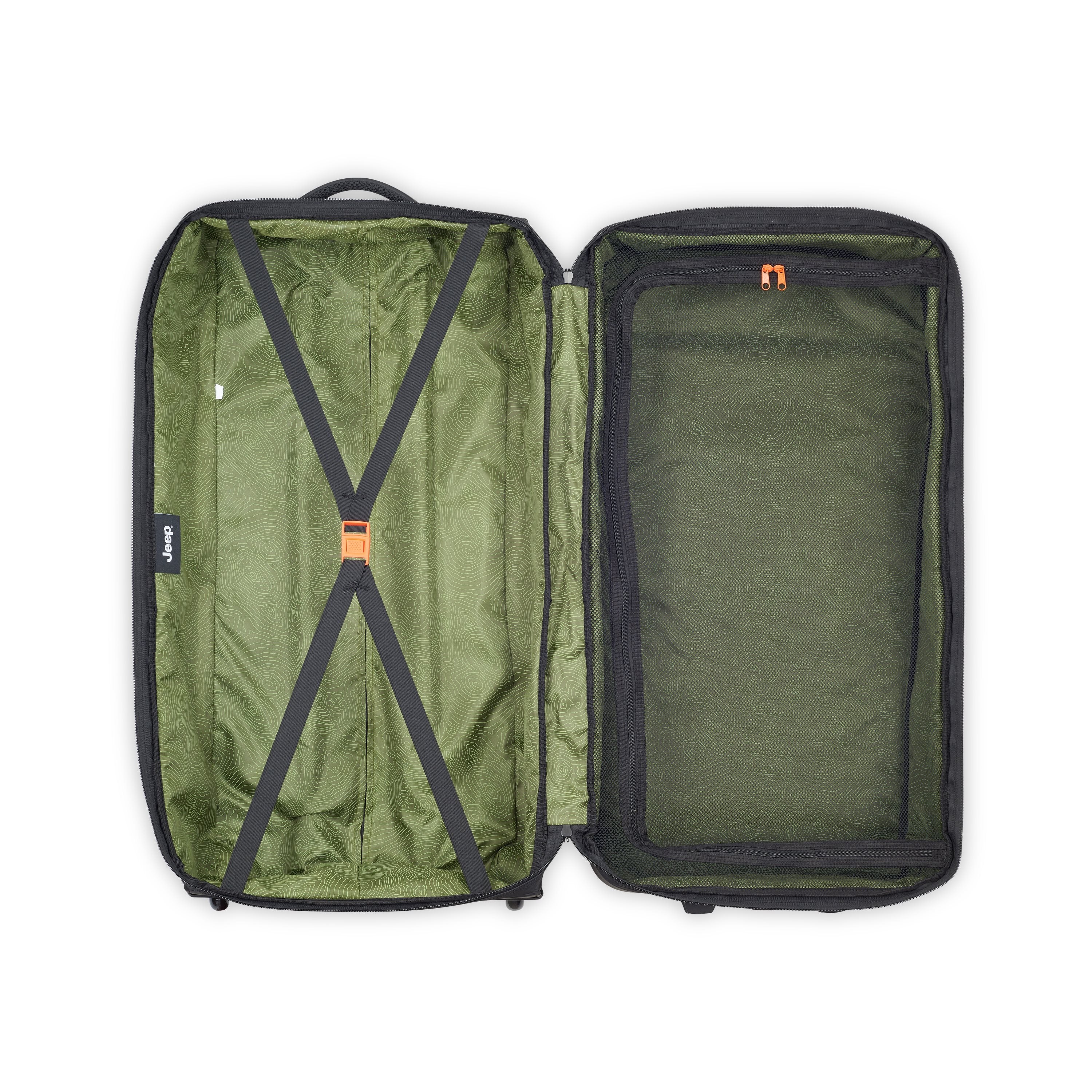 Jeep Softcase Koffer - JS007C - 2 Wielen - 115L - Petcoat Navy Ruimbagage Koffer - Reisartikelen-nl