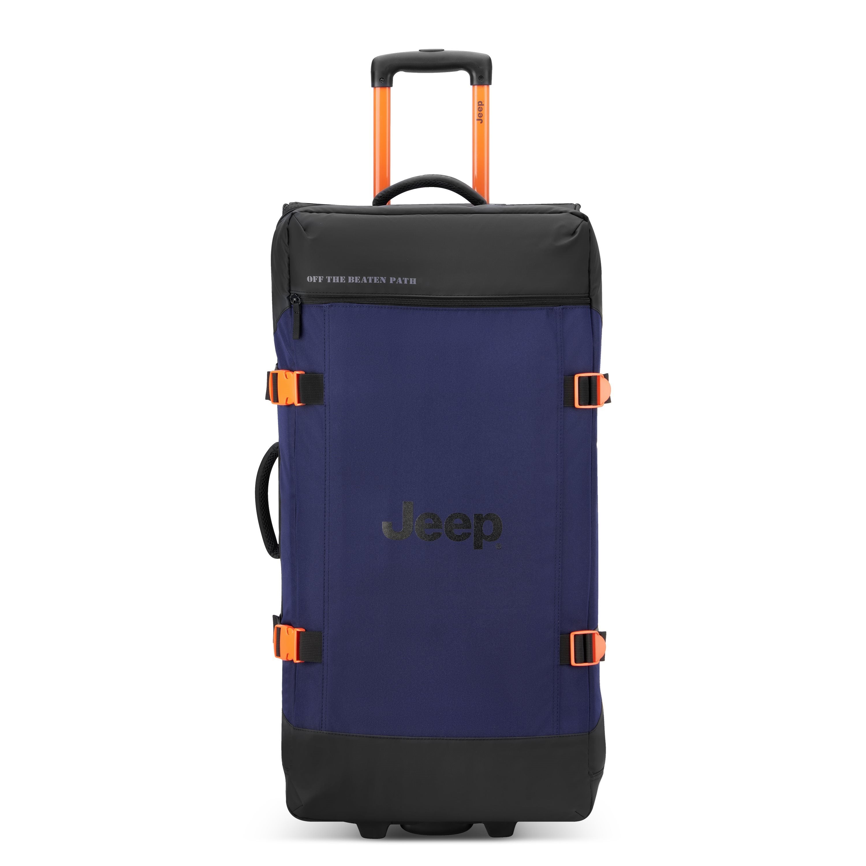 Jeep Softcase Koffer - JS007C - 2 Wielen - 80L - Petcoat Navy Ruimbagage Koffer - Reisartikelen-nl