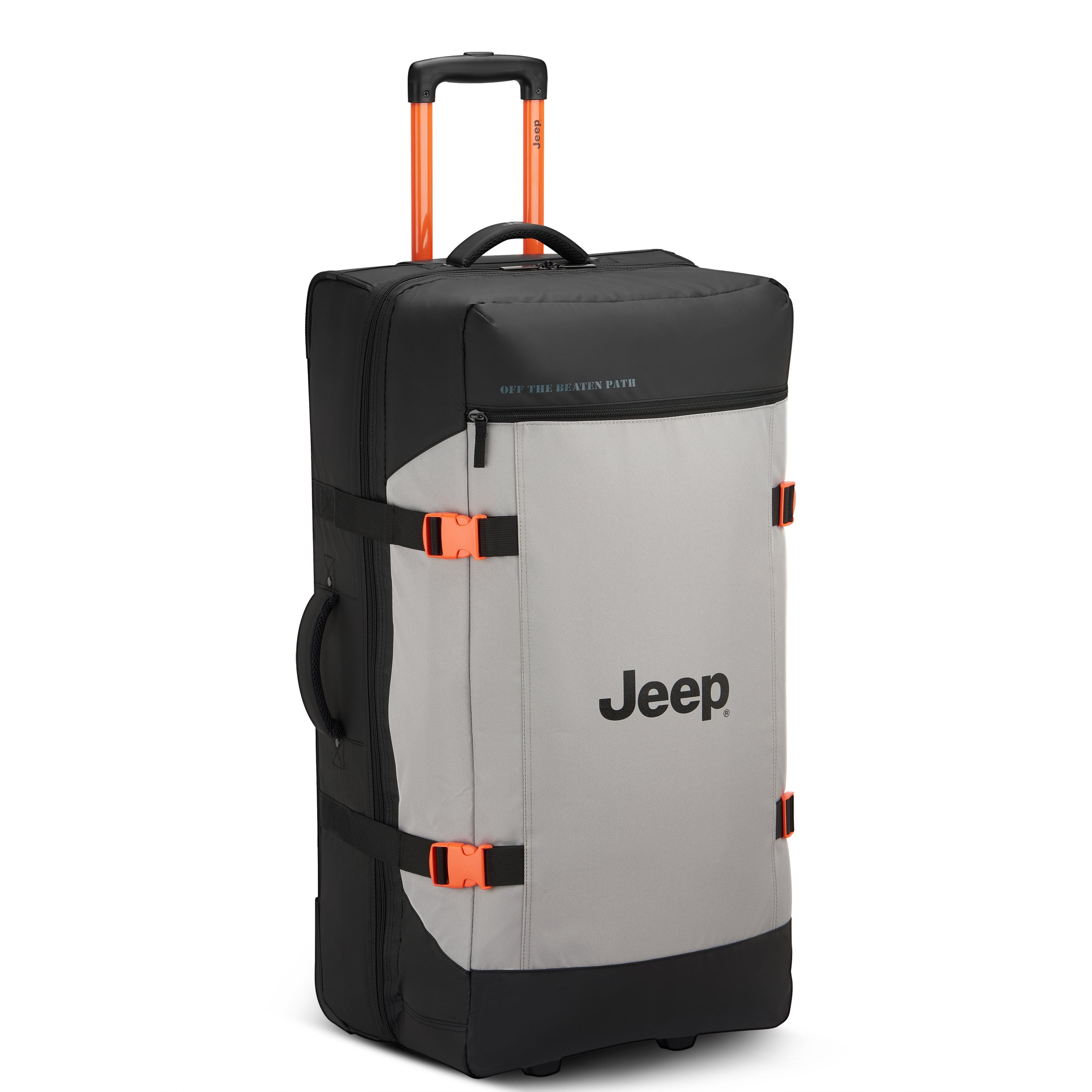 Jeep Softcase Koffer - JS007C - 2 Wielen - 115L - Grey Dizzle Ruimbagage Koffer - Reisartikelen-nl