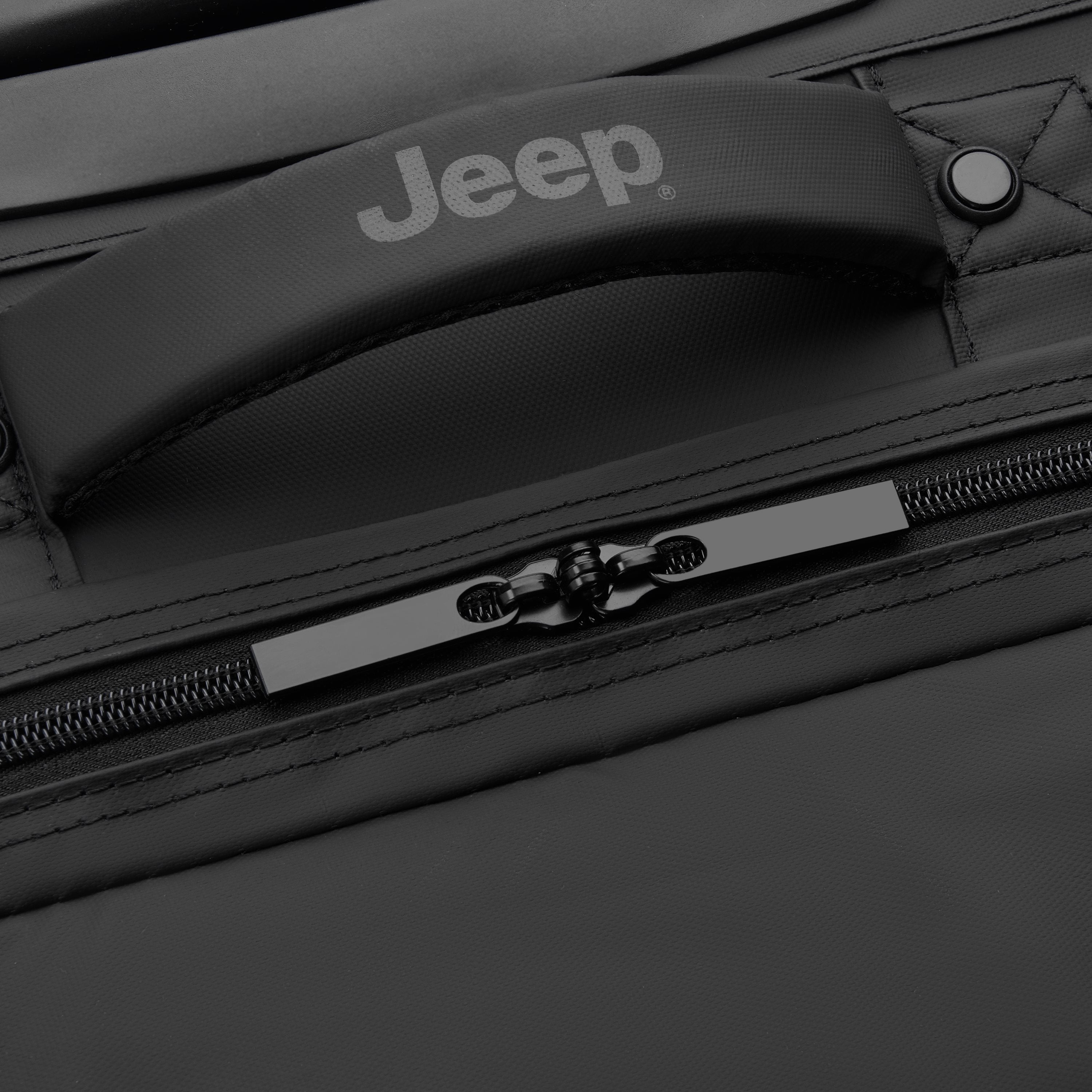 Jeep Softcase Koffer - JS007C - 2 Wielen - 115L - Grey Dizzle Ruimbagage Koffer - Reisartikelen-nl