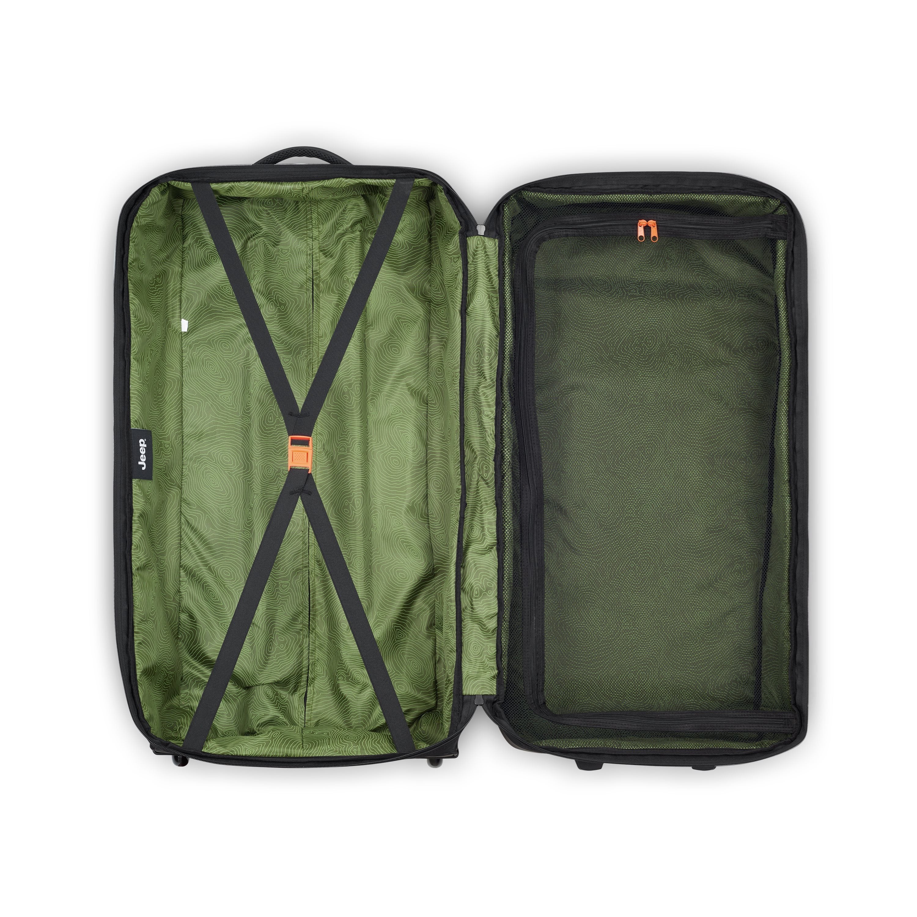 Jeep Softcase Koffer - JS007C - 2 Wielen - 80L - Plantation Ruimbagage Koffer - Reisartikelen-nl