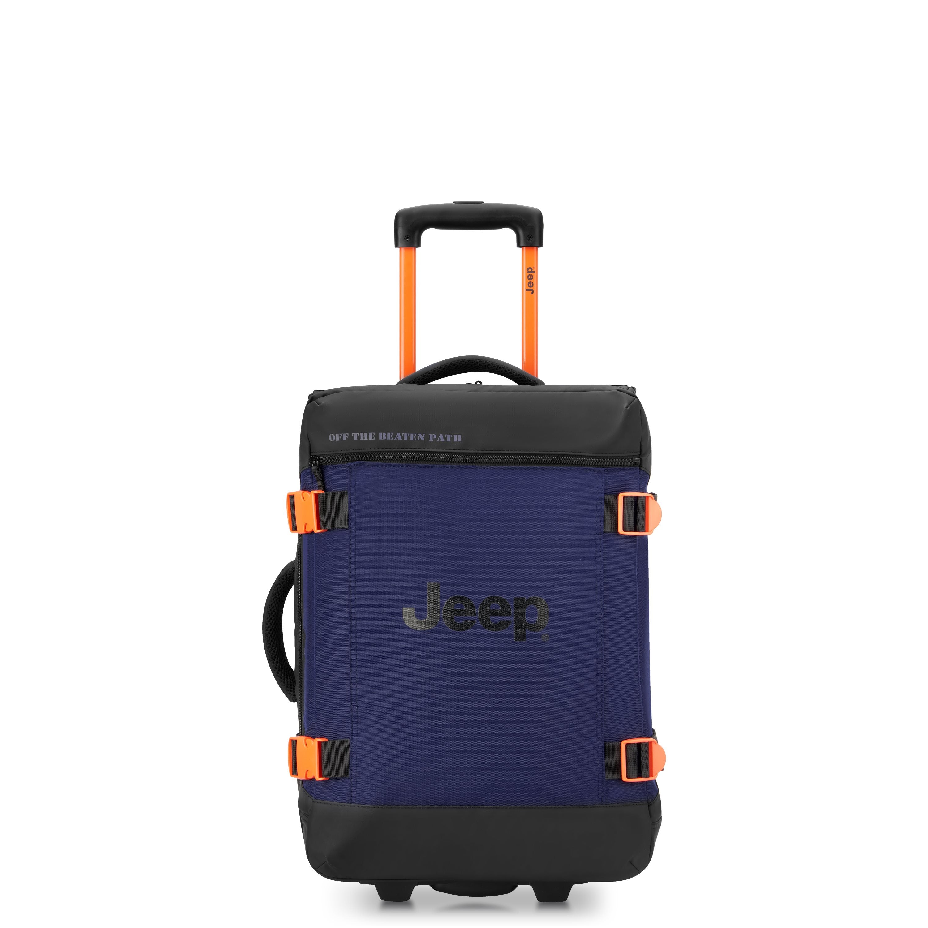 Jeep Softcase Koffer - JS007C - 2 Wielen - 48L - Petcoat Navy Handbagage Koffer - Reisartikelen-nl