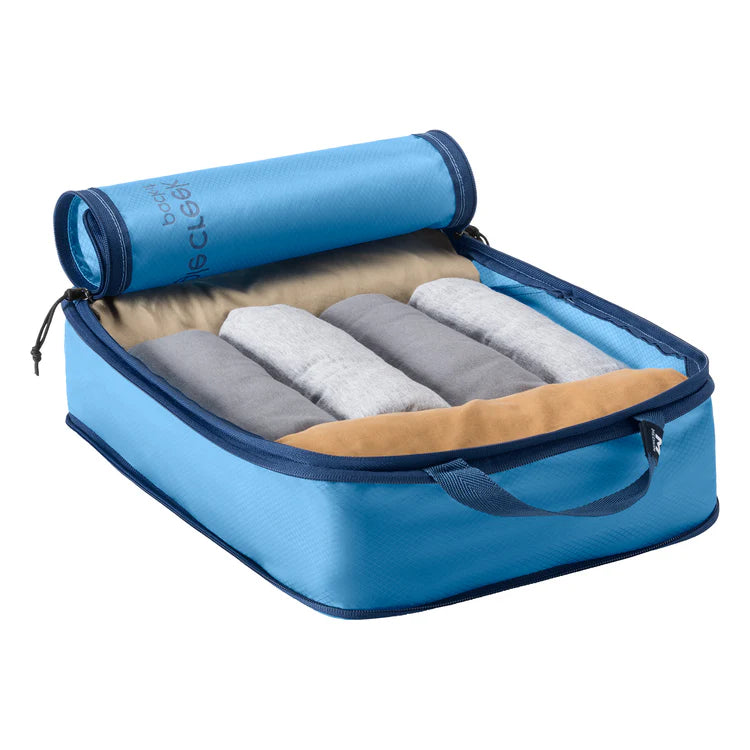 Eagle Creek Pack-It Isolate Compression Cube Set S/M - Blue Dawn Bagage Organizer - Reisartikelen-nl