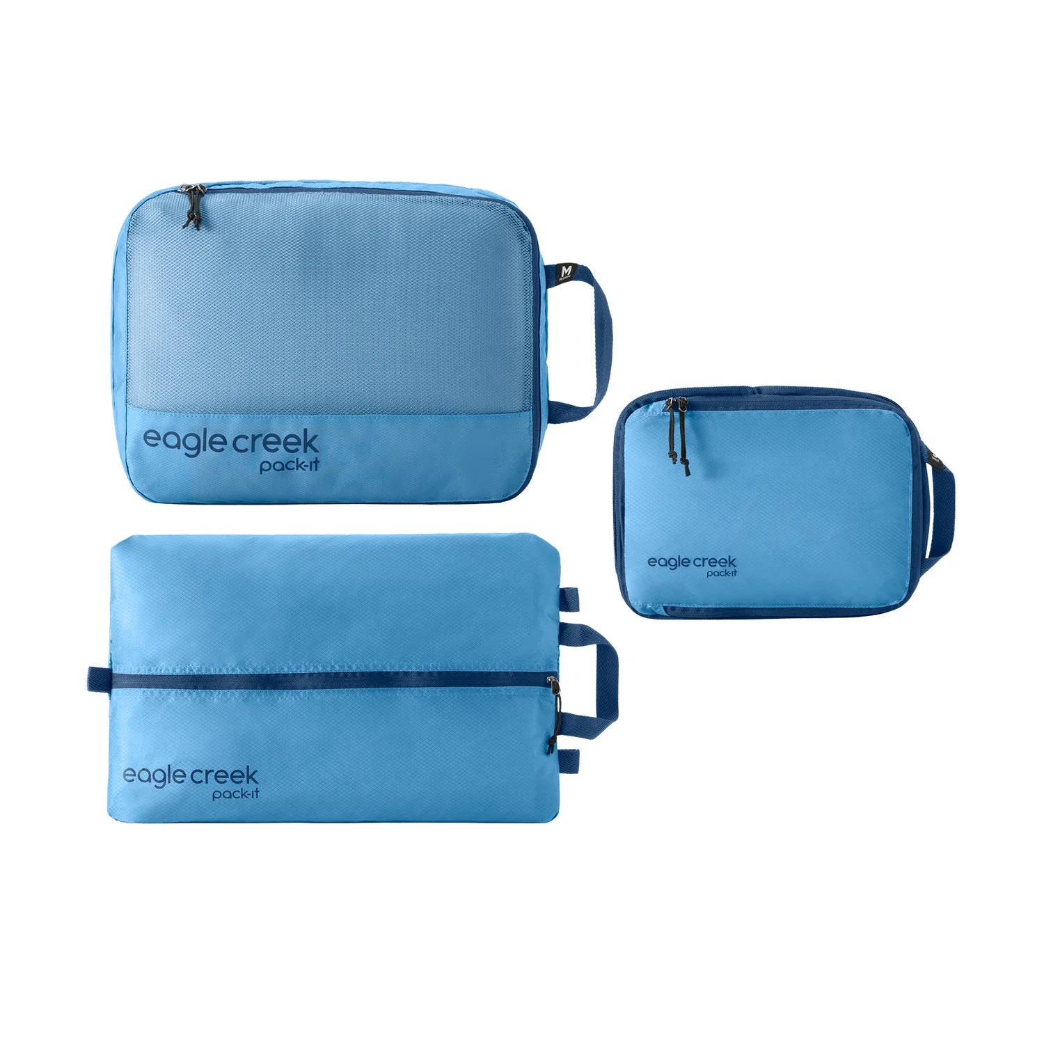 Eagle Creek Pack-It Essentials Set - Blue Dawn Bagage Organizer - Reisartikelen-nl