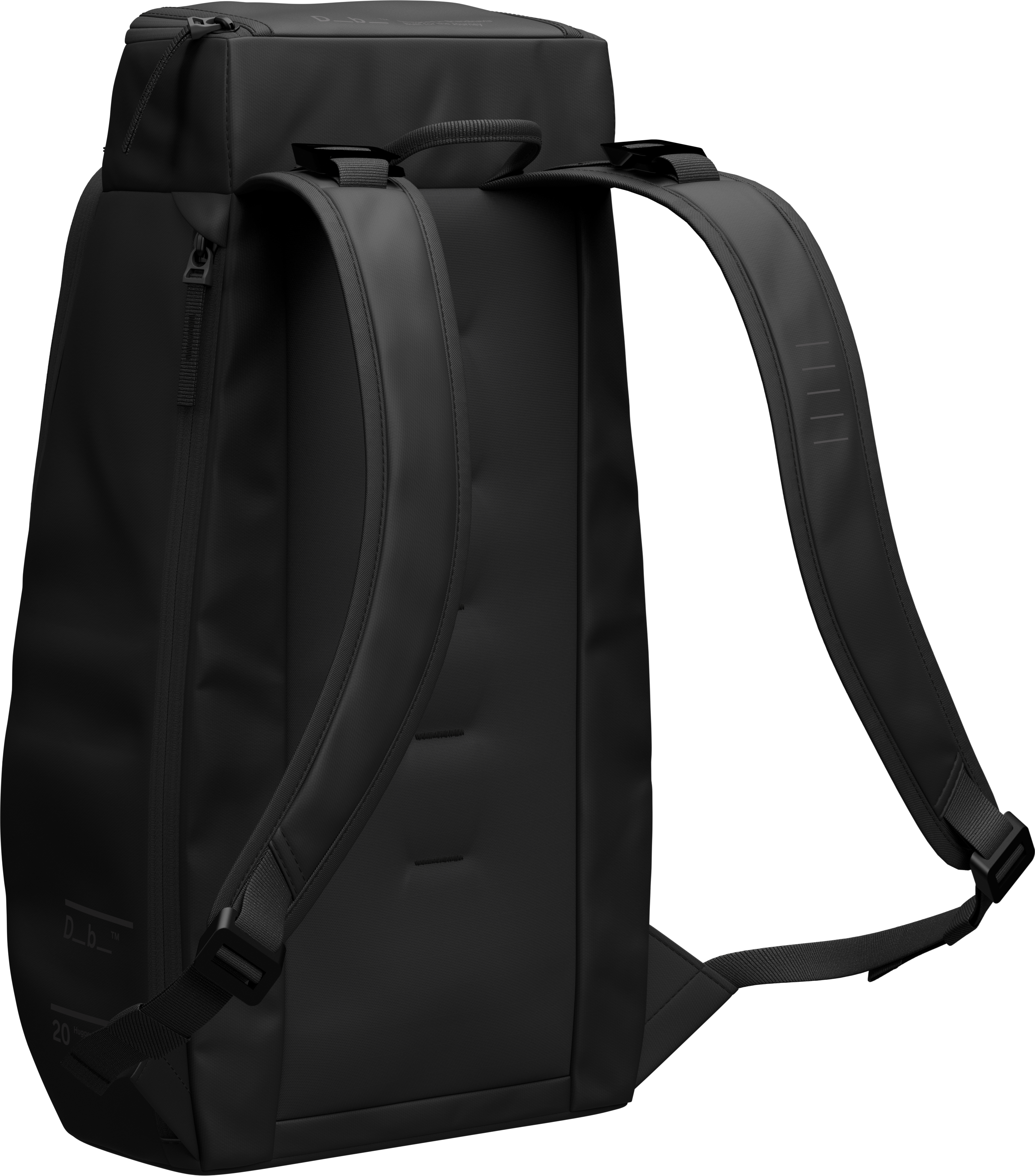 DB Journey Hugger Backpack - 20L - Black Out Handbagage Rugzak - Reisartikelen-nl