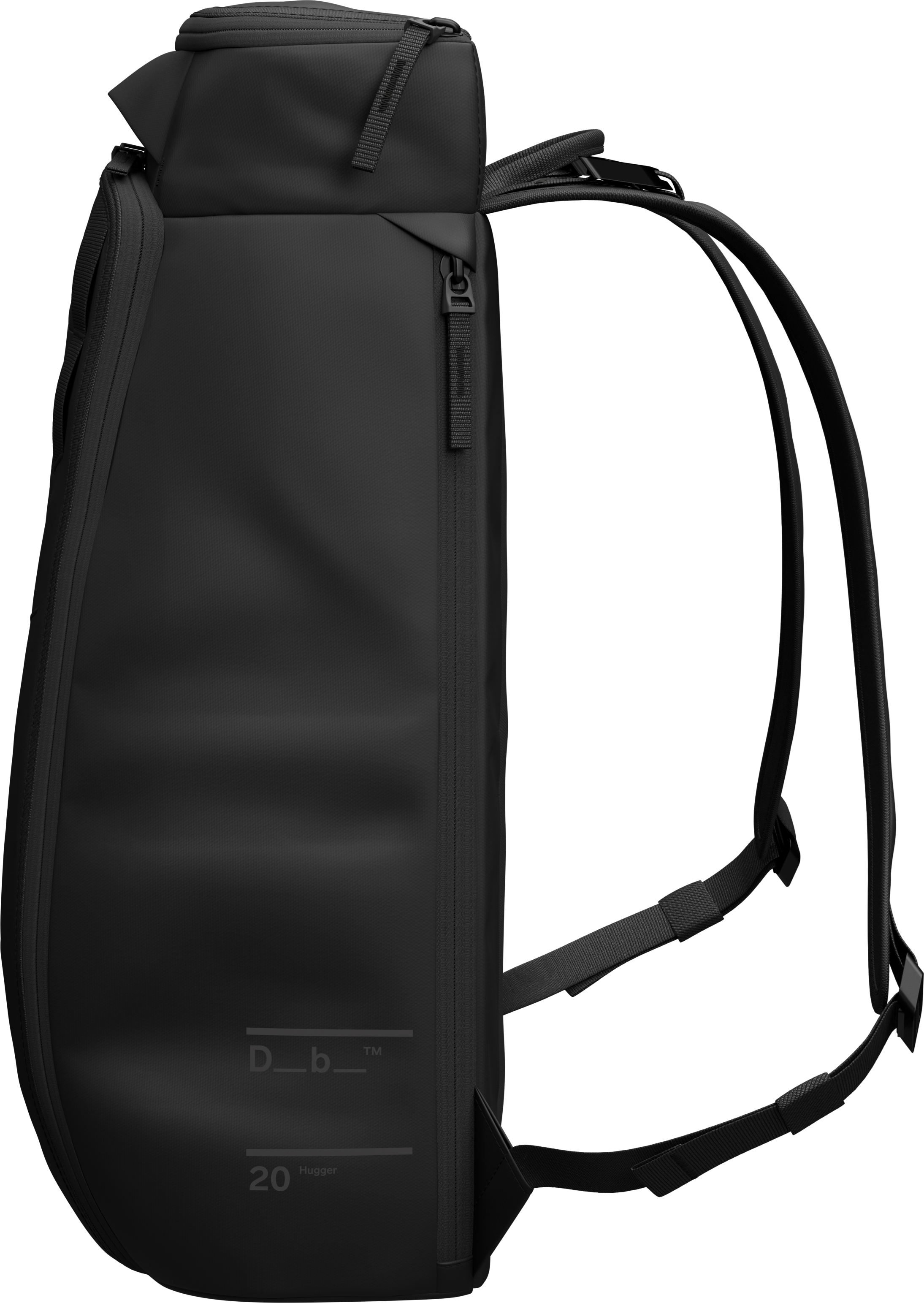 DB Journey Hugger Backpack - 20L - Black Out Handbagage Rugzak - Reisartikelen-nl