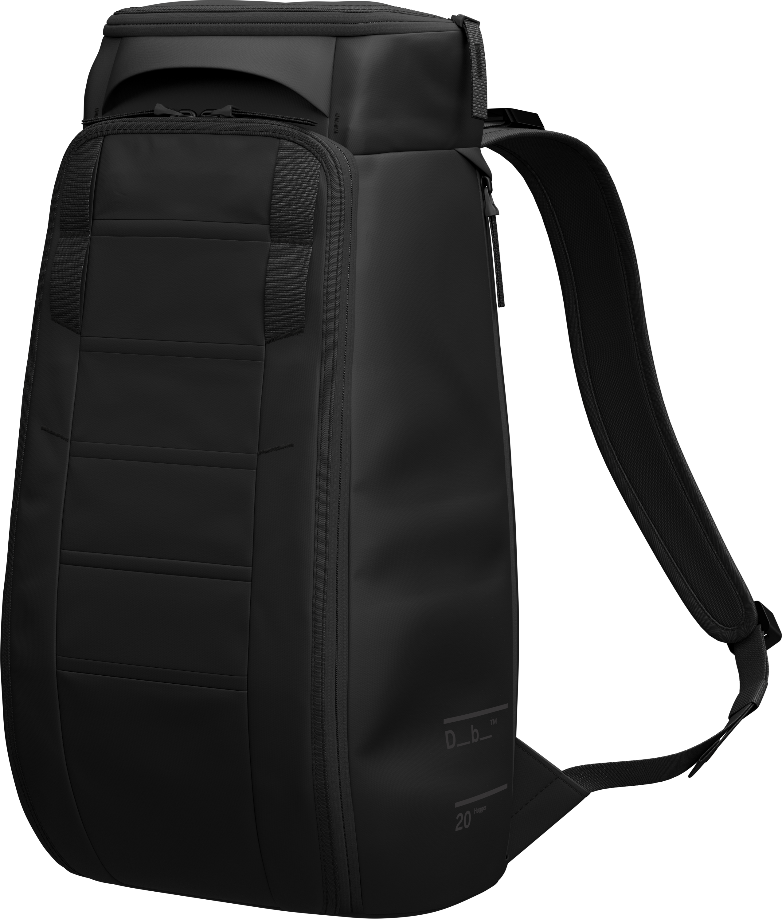 DB Journey Hugger Backpack - 20L - Black Out Handbagage Rugzak - Reisartikelen-nl