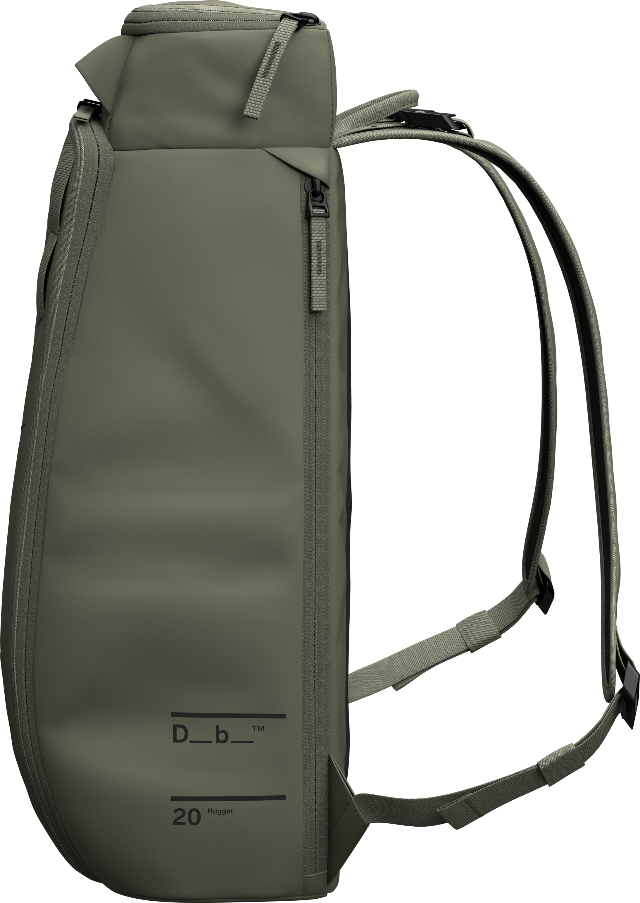 DB Journey Hugger Backpack - 20L - Sand Grey Handbagage Rugzak - Reisartikelen-nl