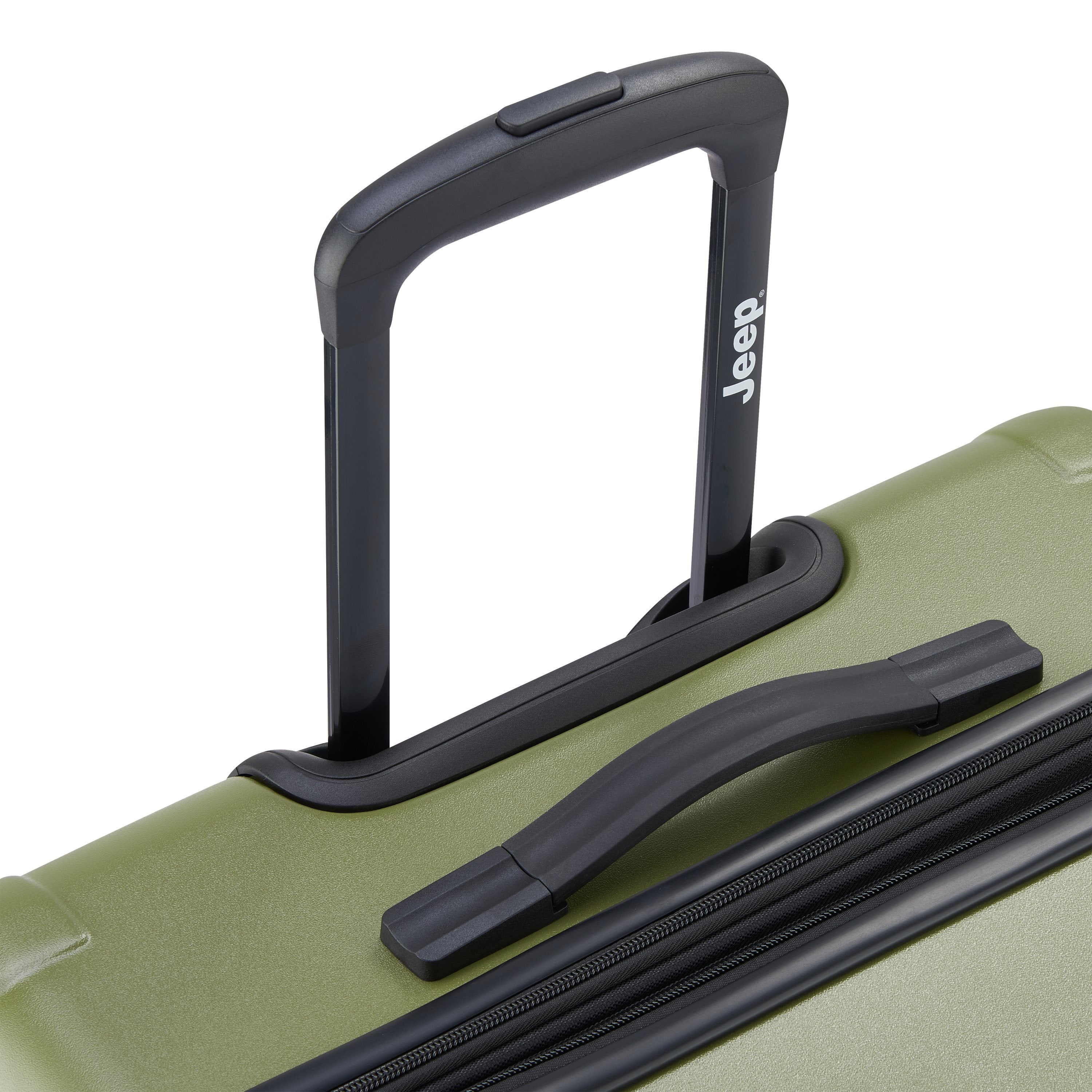 Jeep Hardcase Koffer - JHOO4C - Uitbreidbaar - 130L - Avocado Ruimbagage Koffer - Reisartikelen-nl