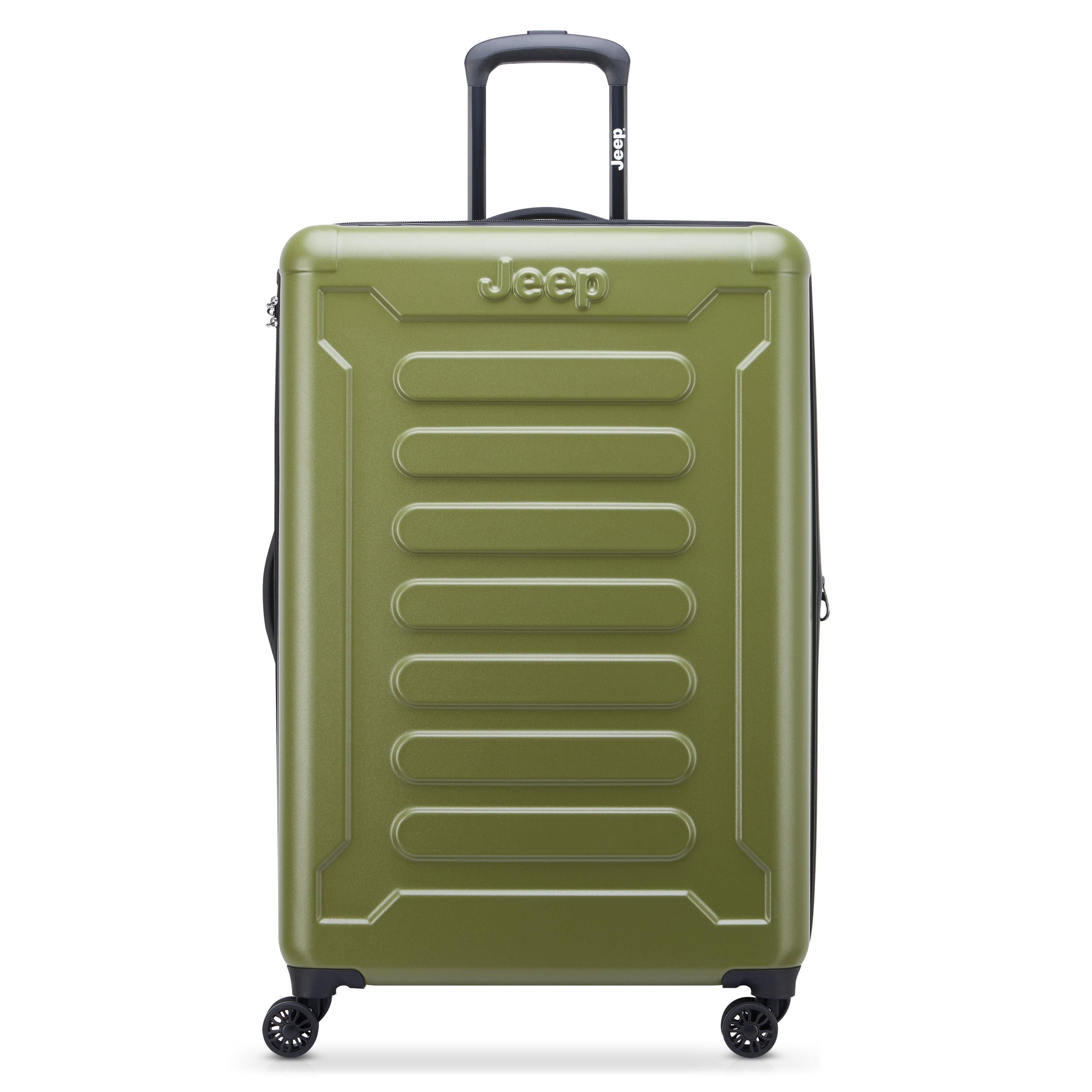 Jeep Hardcase Koffer - JHOO4C - Uitbreidbaar - 130L - Avocado Ruimbagage Koffer - Reisartikelen-nl