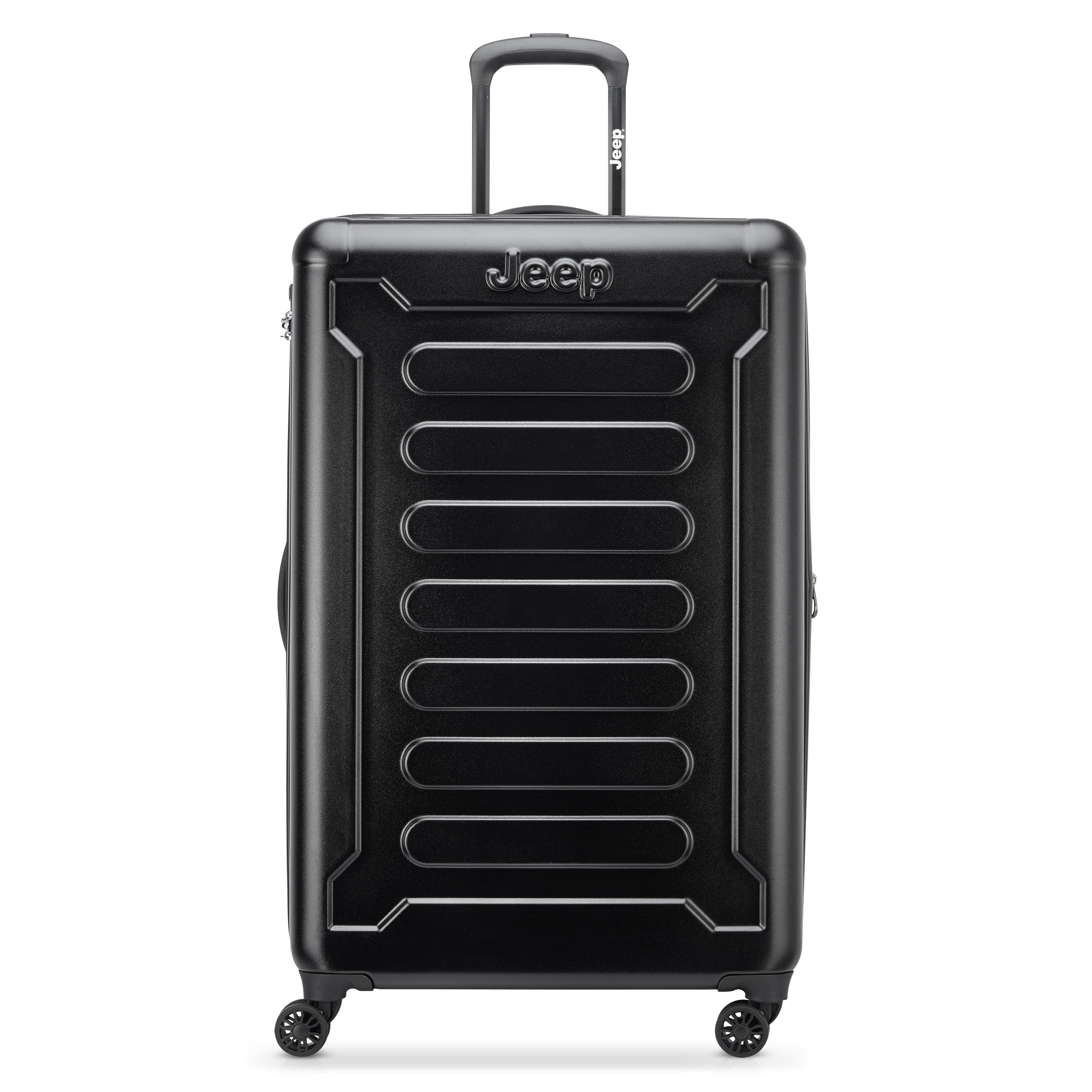 Jeep Hardcase Koffer - JHOO4C - Uitbreidbaar - 144L - Black Ruimbagage Koffer - Reisartikelen-nl