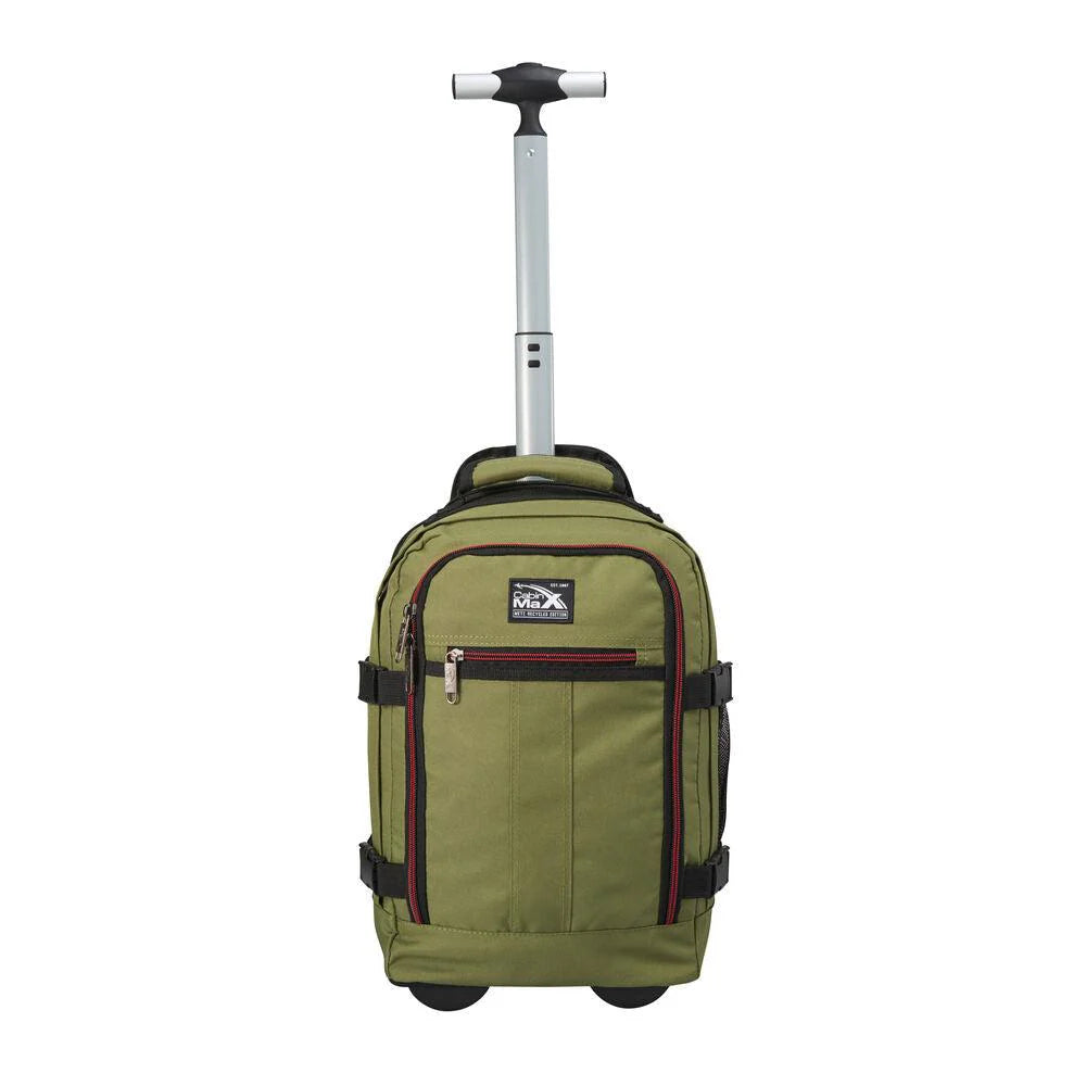 Cabin Max Metz - 20L - RyanAir Hybrid - 40x20x25 cm - Khaki Underseater - Reisartikelen-nl