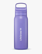 LifeStraw Go 2.0 Stainless Steel Water Filter Bottle - 700 ml - Thistle Purple Waterfles - Reisartikelen-nl