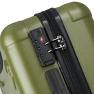 Jeep Hardcase Koffer - JHOO4C - Uitbreidbaar - 93L - Avocado Ruimbagage Koffer - Reisartikelen-nl