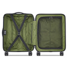 Jeep Hardcase Koffer - JHOO4C - Uitbreidbaar - 44L - Avocado Handbagage Koffer - Reisartikelen-nl