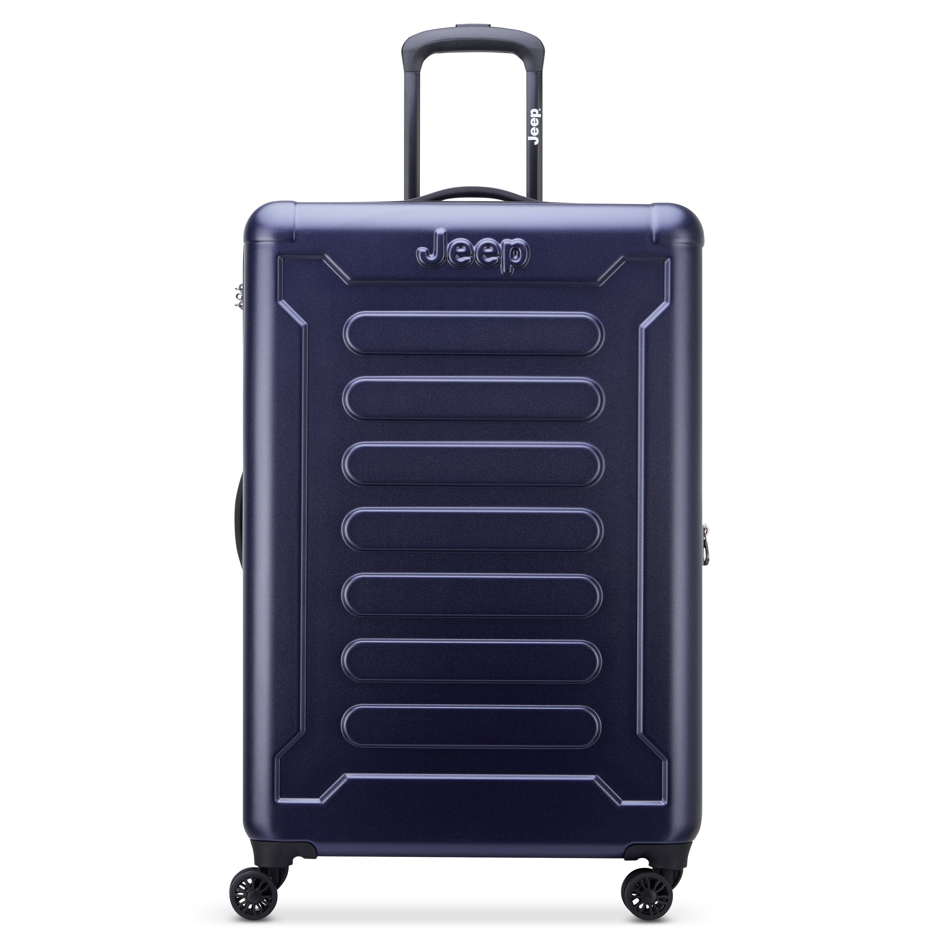 Jeep Hardcase Koffer - JHOO4C - Uitbreidbaar - 130L - Petcoat Navy Ruimbagage Koffer - Reisartikelen-nl