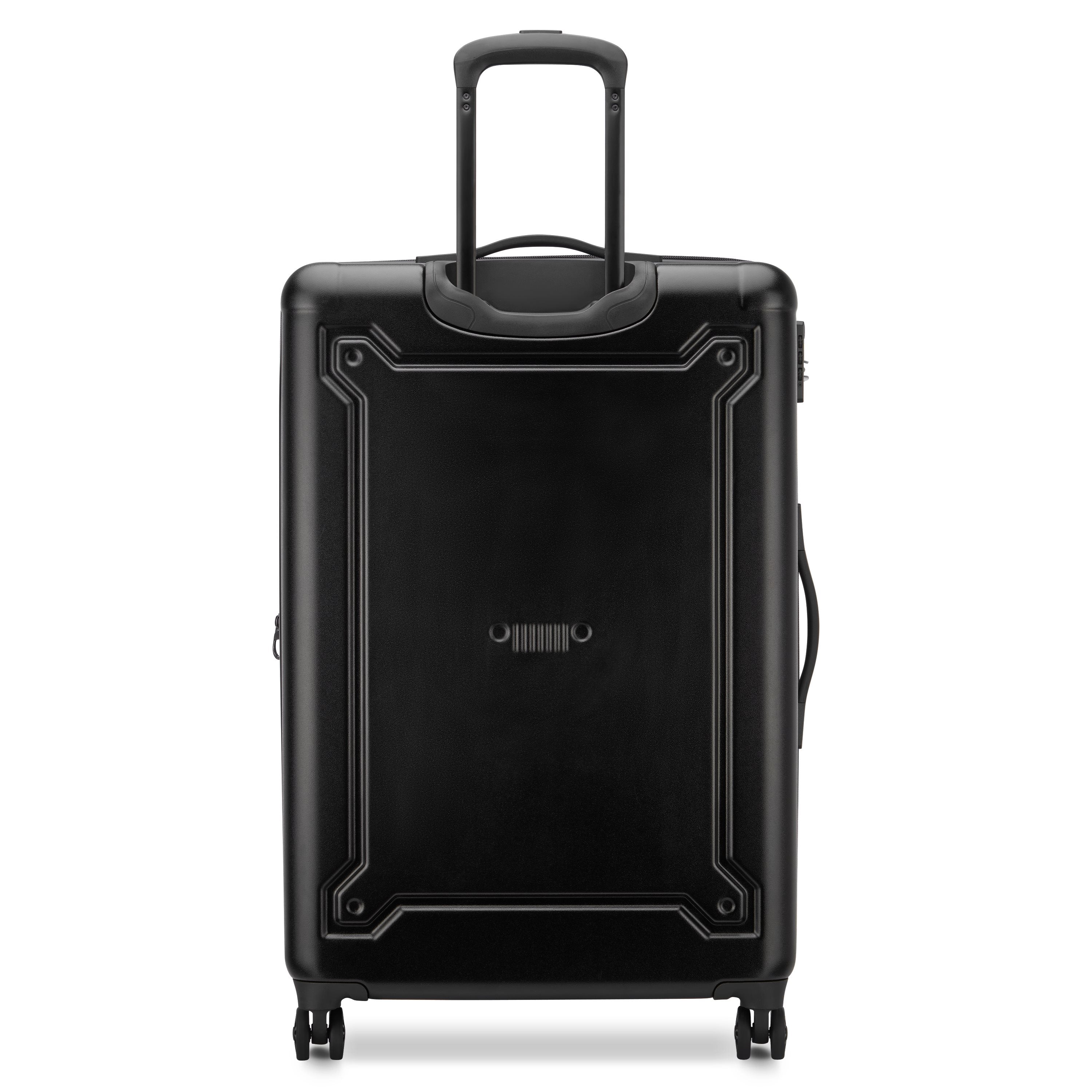 Jeep Hardcase Koffer - JHOO4C - Uitbreidbaar - 130L - Black Ruimbagage Koffer - Reisartikelen-nl