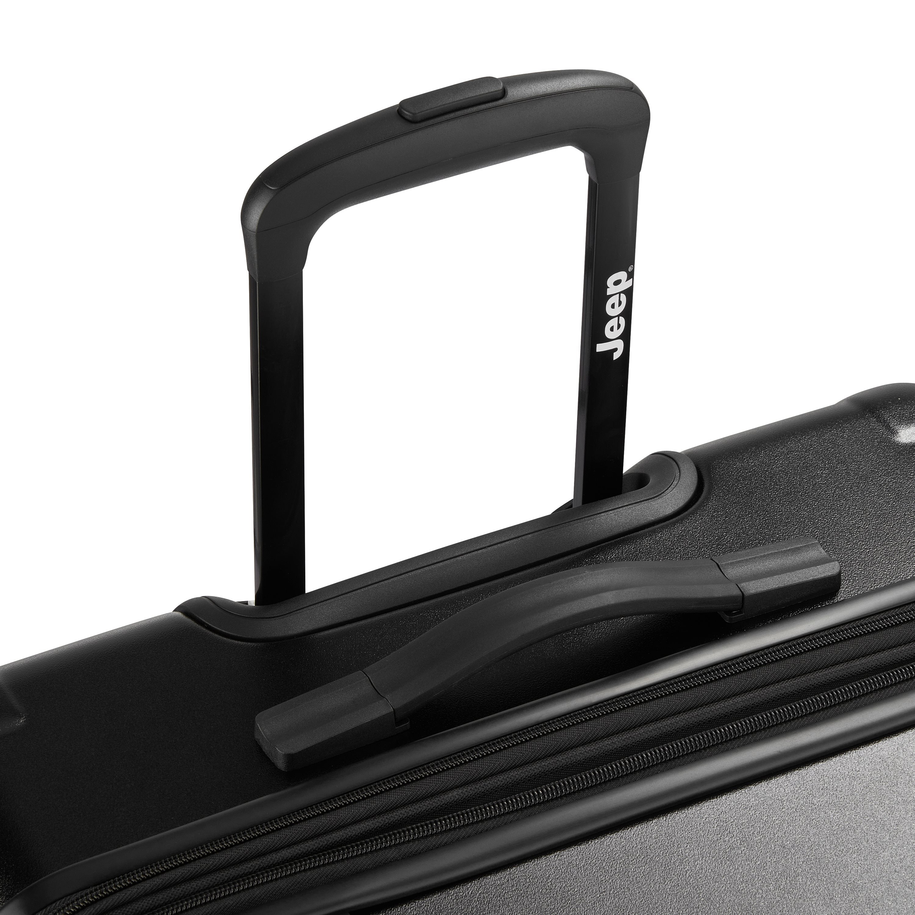 Jeep Hardcase Koffer - JHOO4C - Uitbreidbaar - 130L - Black Ruimbagage Koffer - Reisartikelen-nl