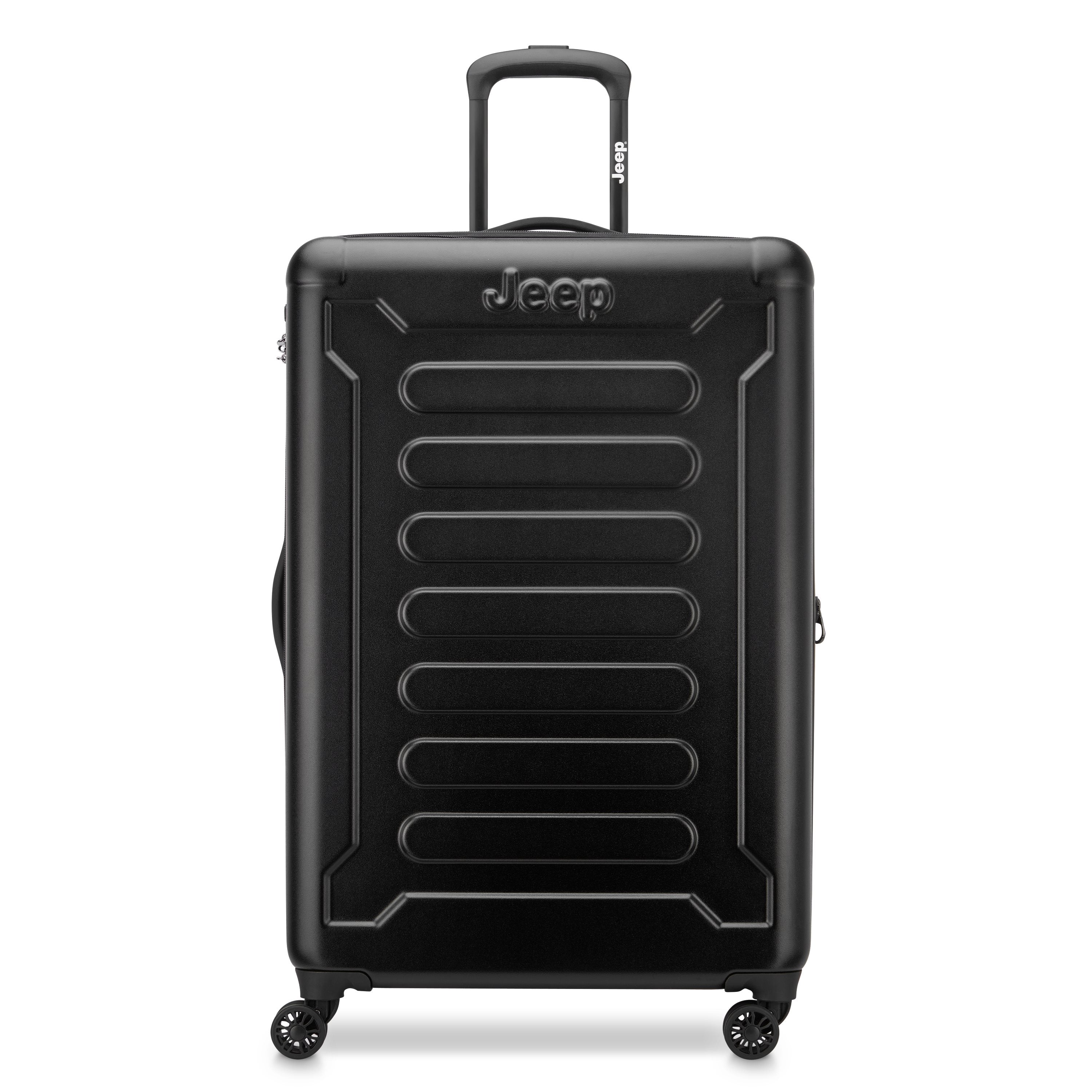 Jeep Hardcase Koffer - JHOO4C - Uitbreidbaar - 130L - Black Ruimbagage Koffer - Reisartikelen-nl