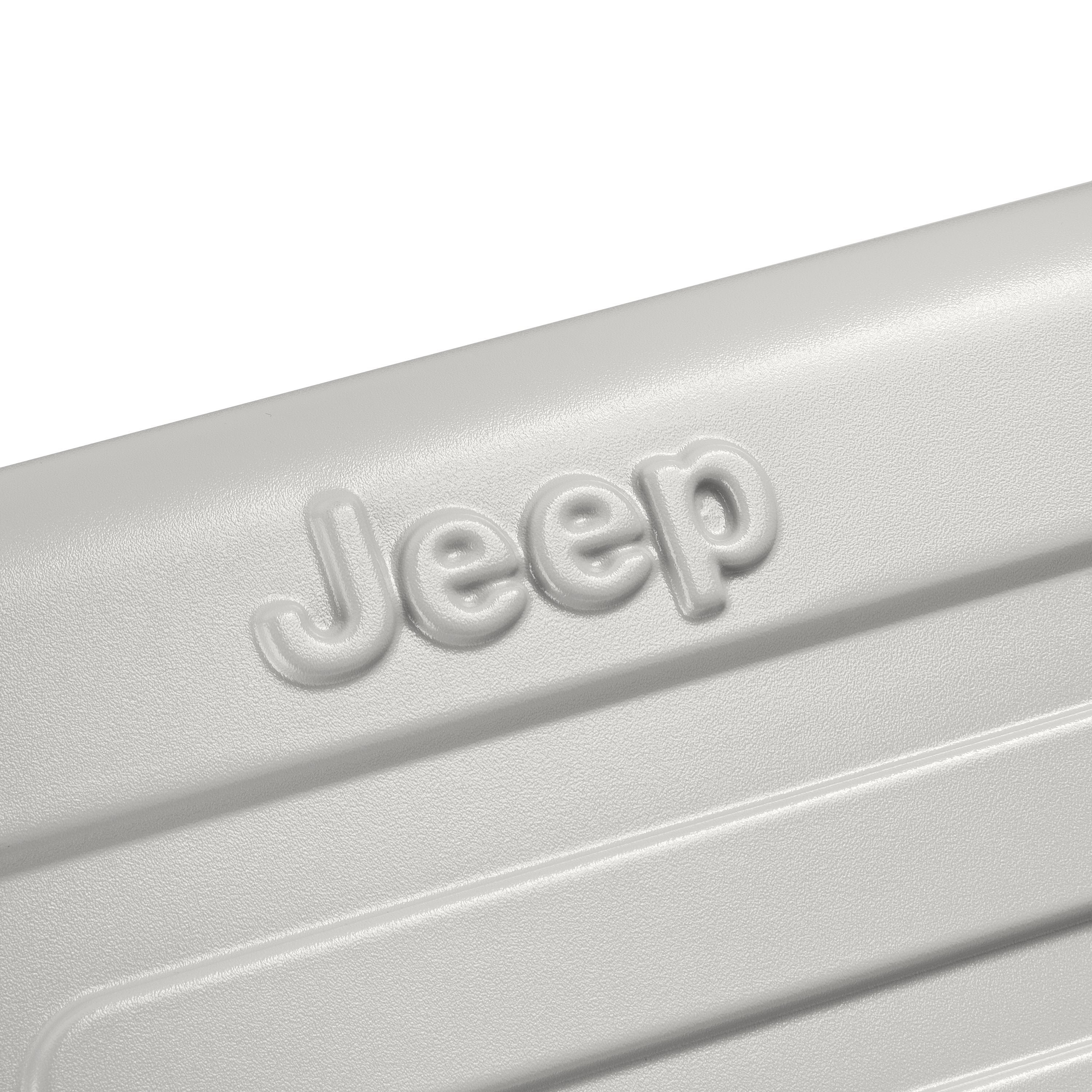 Jeep Hardcase Koffer - JHOO4C - Uitbreidbaar - 130L - Grey Drizzle Ruimbagage Koffer - Reisartikelen-nl