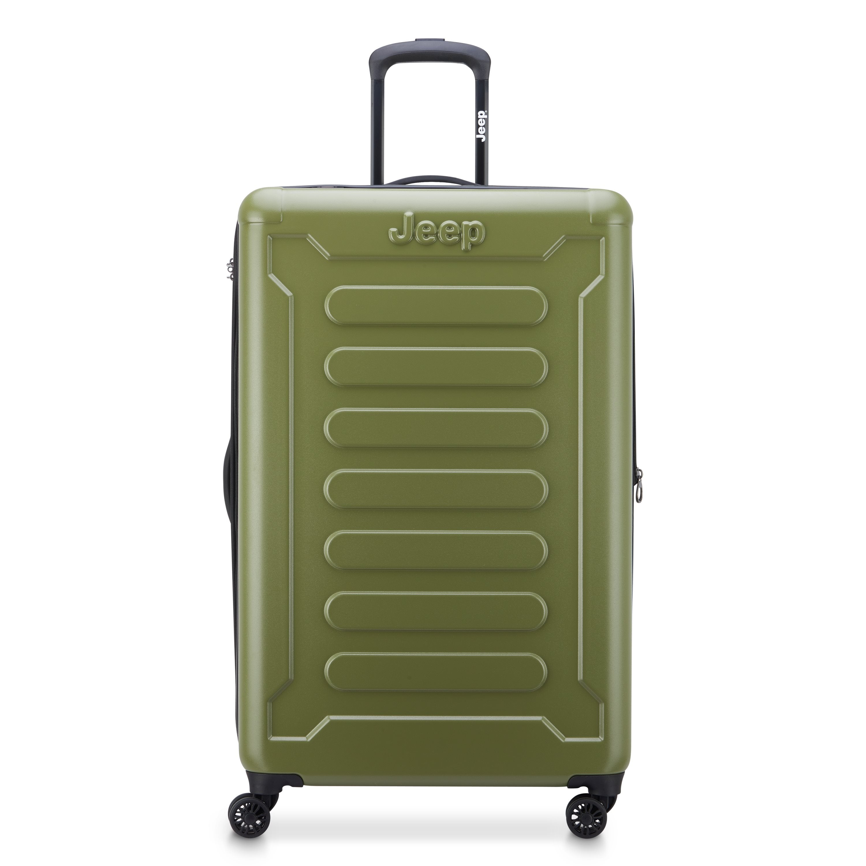 Jeep Hardcase Koffer - JHOO4C - Uitbreidbaar - 144L - Avocado Ruimbagage Koffer - Reisartikelen-nl