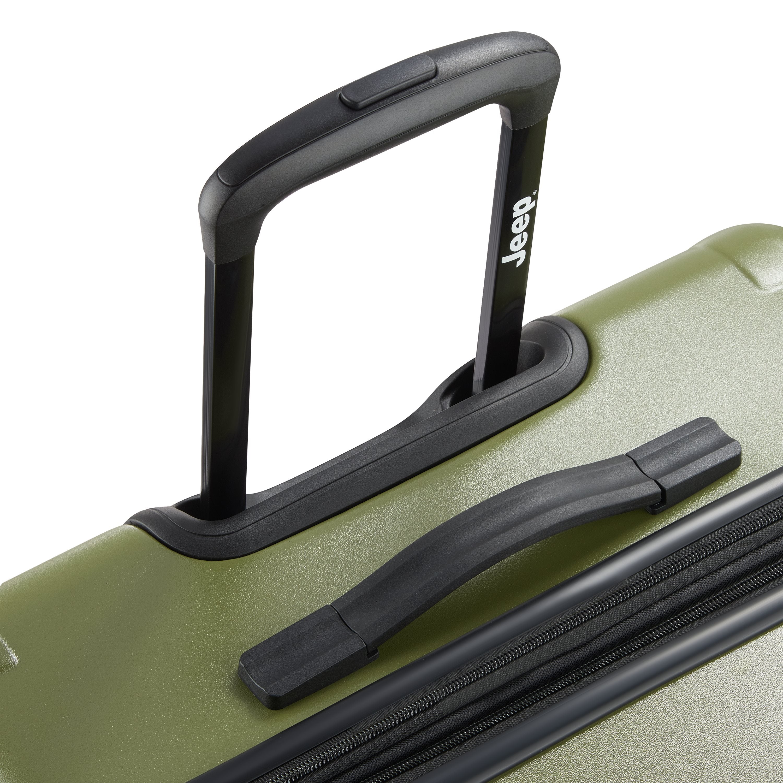 Jeep Hardcase Koffer - JHOO4C - Uitbreidbaar - 144L - Avocado Ruimbagage Koffer - Reisartikelen-nl