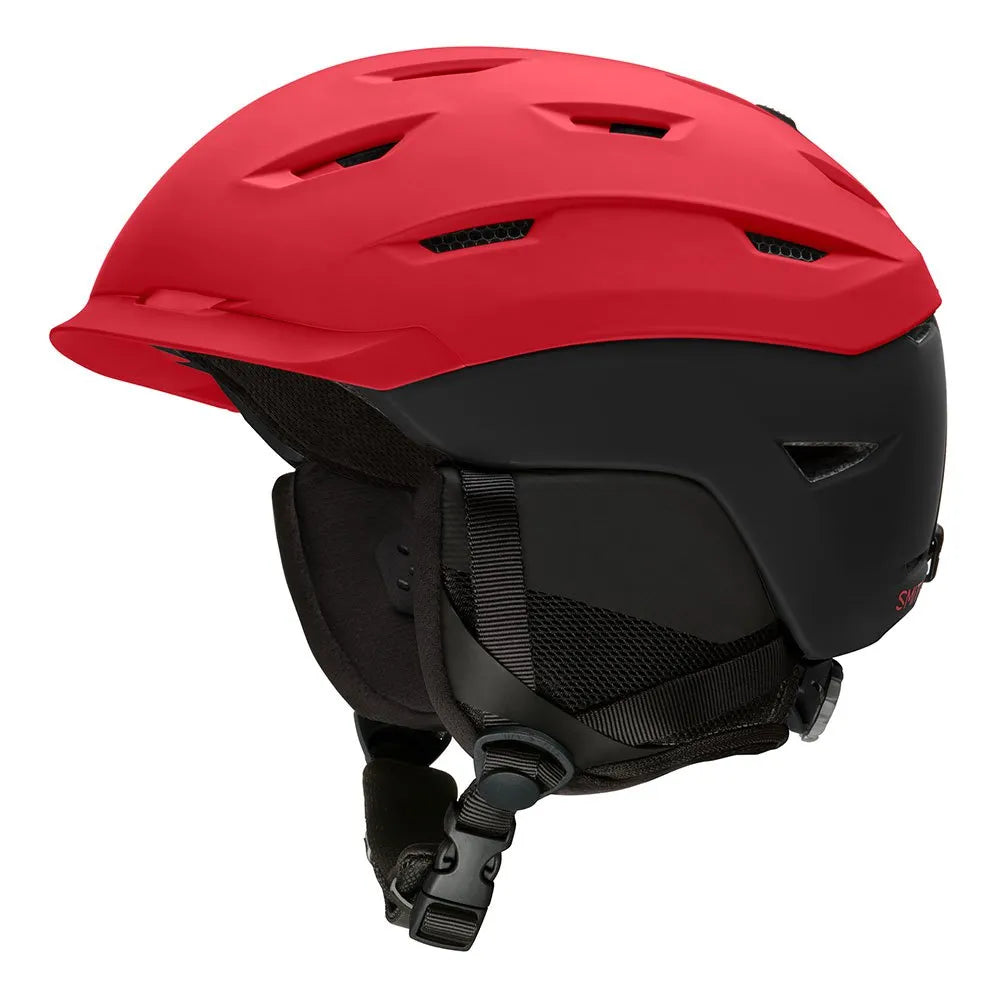 Smith Liberty Helmet - Rood Wintersporthelm - Reisartikelen-nl