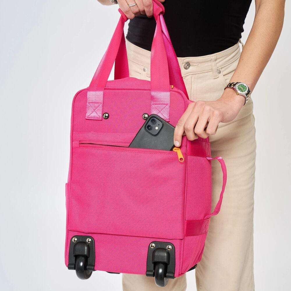 Cabin Max Narvik - 20L - RyanAir Trolley - 40x20x25 cm - Fuchsia Underseater - Reisartikelen-nl