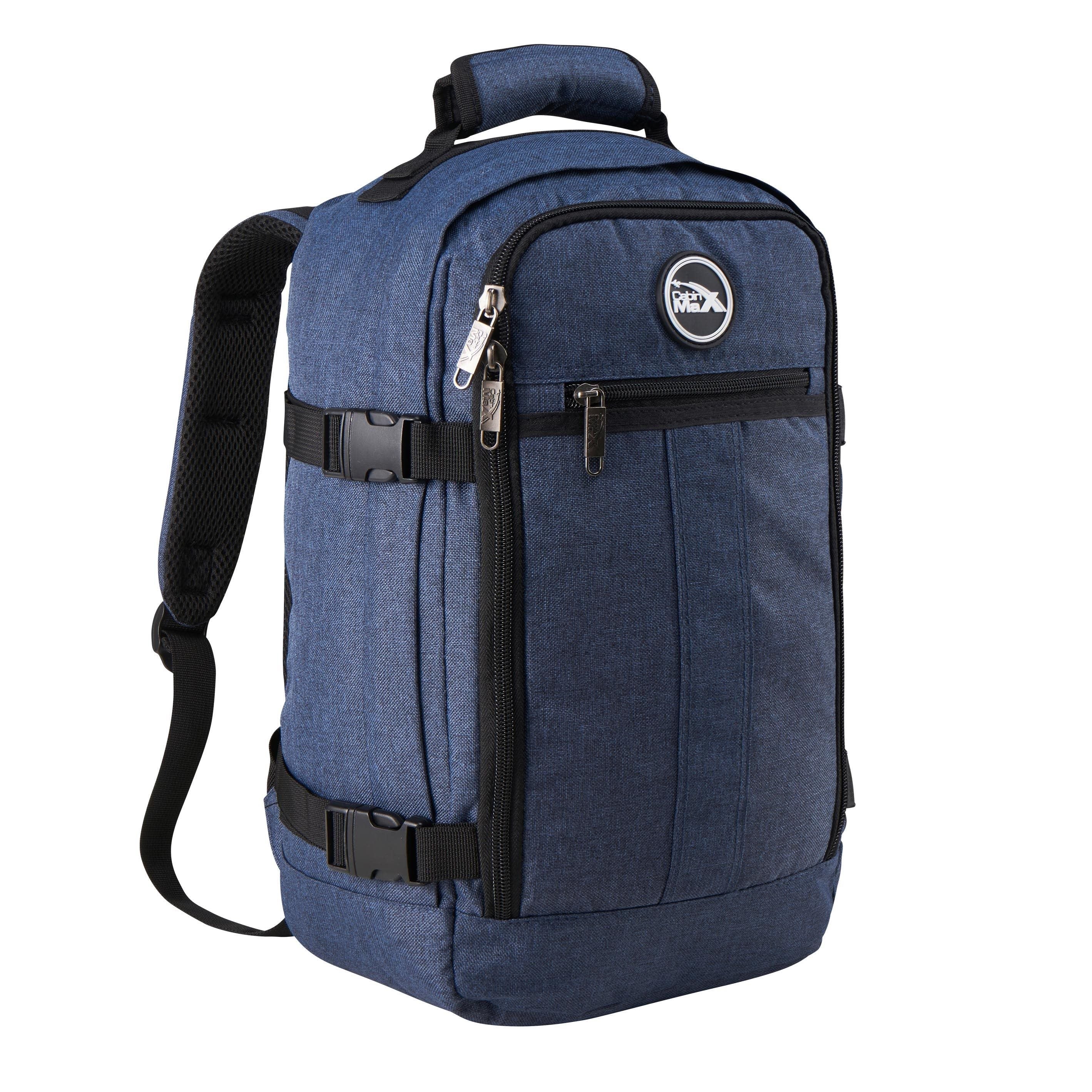 Cabin Max Metz - 20L - RyanAir Rugzak - 40x20x25 cm - Atlantic Blue Underseater - Reisartikelen-nl