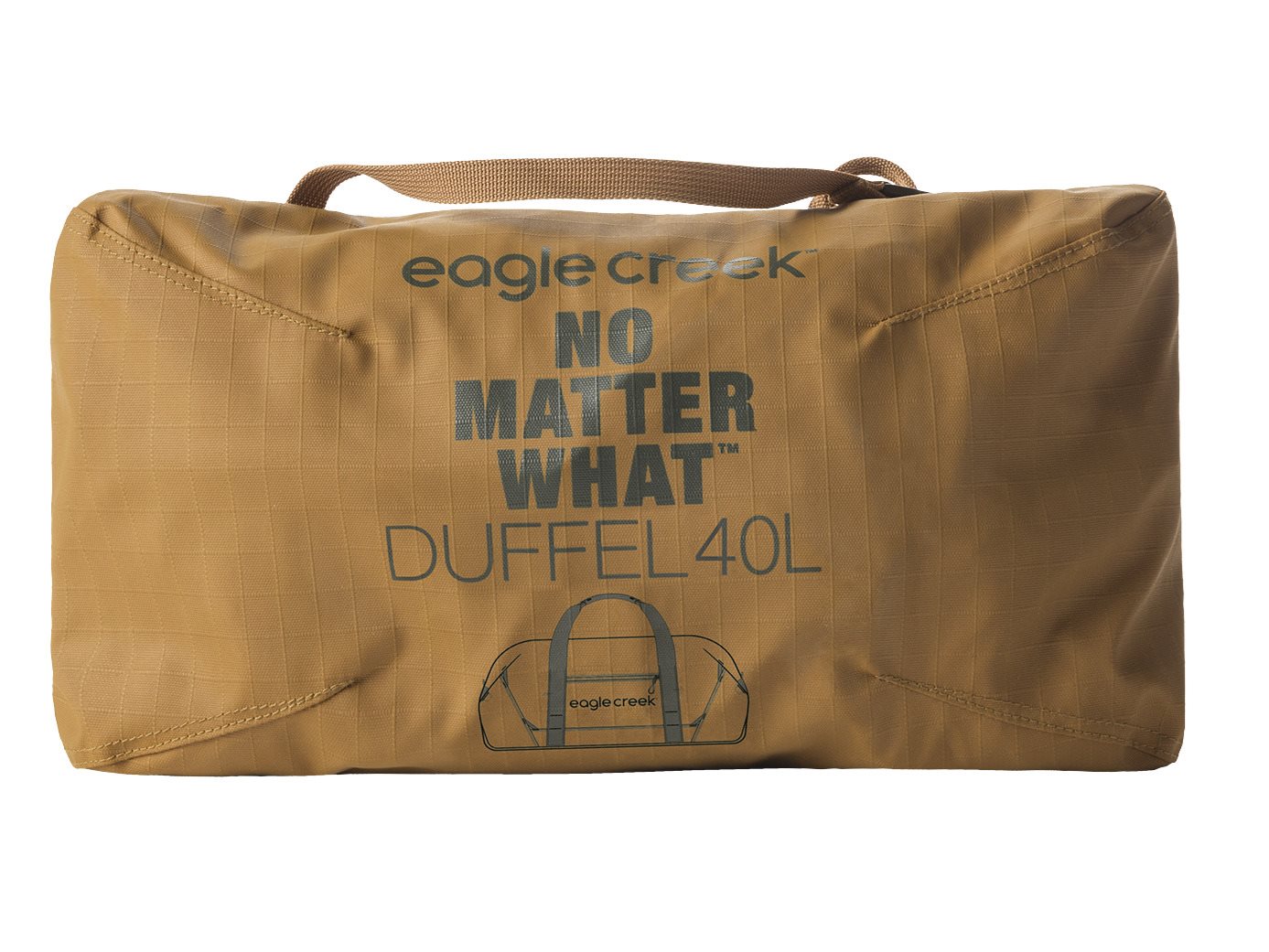 Eagle Creek No Matter What Duffel - 40L - Safari Brown Duffeltas - Reisartikelen-nl