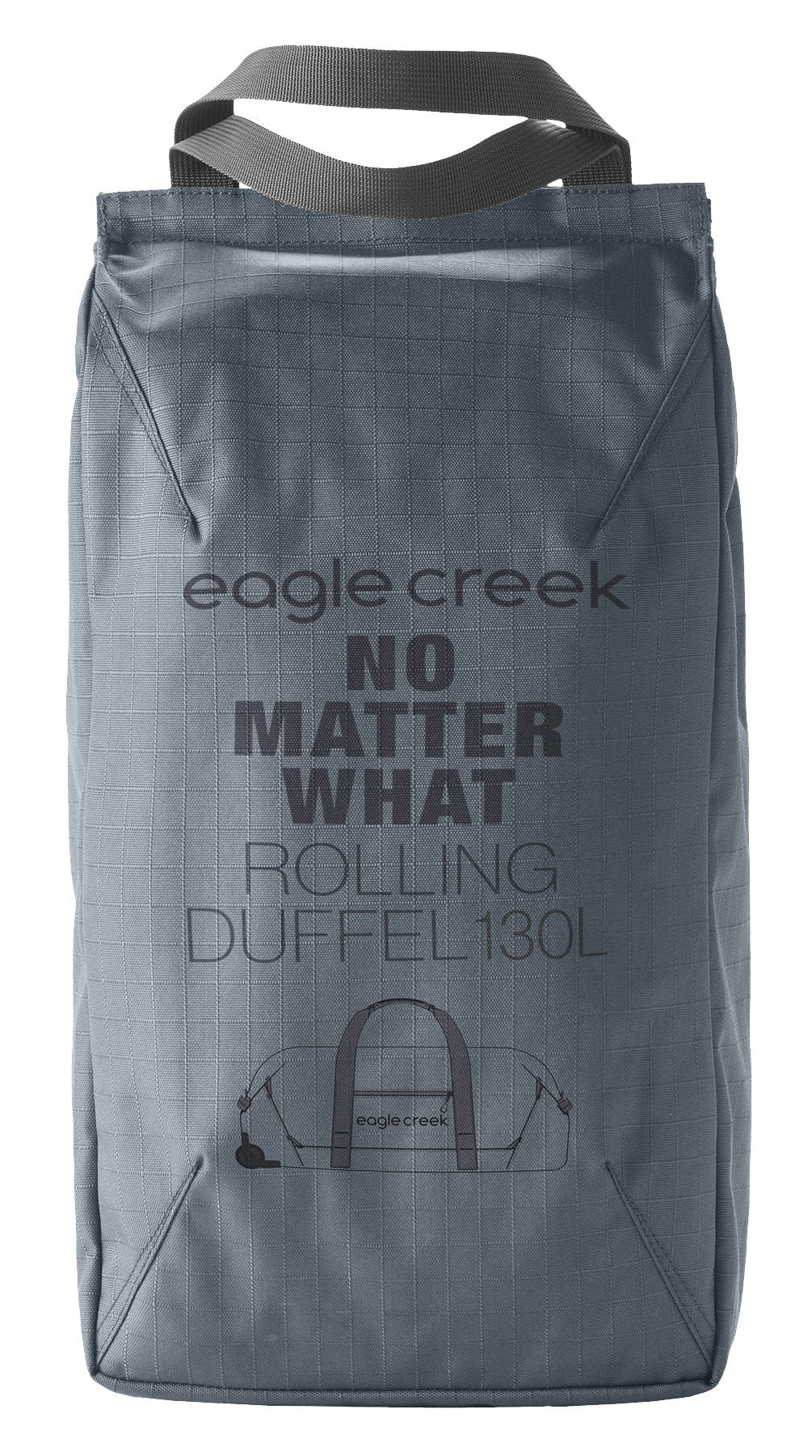 Eagle Creek No Matter What Rolling Duffel - 130L - Smoke Duffeltas - Reisartikelen-nl